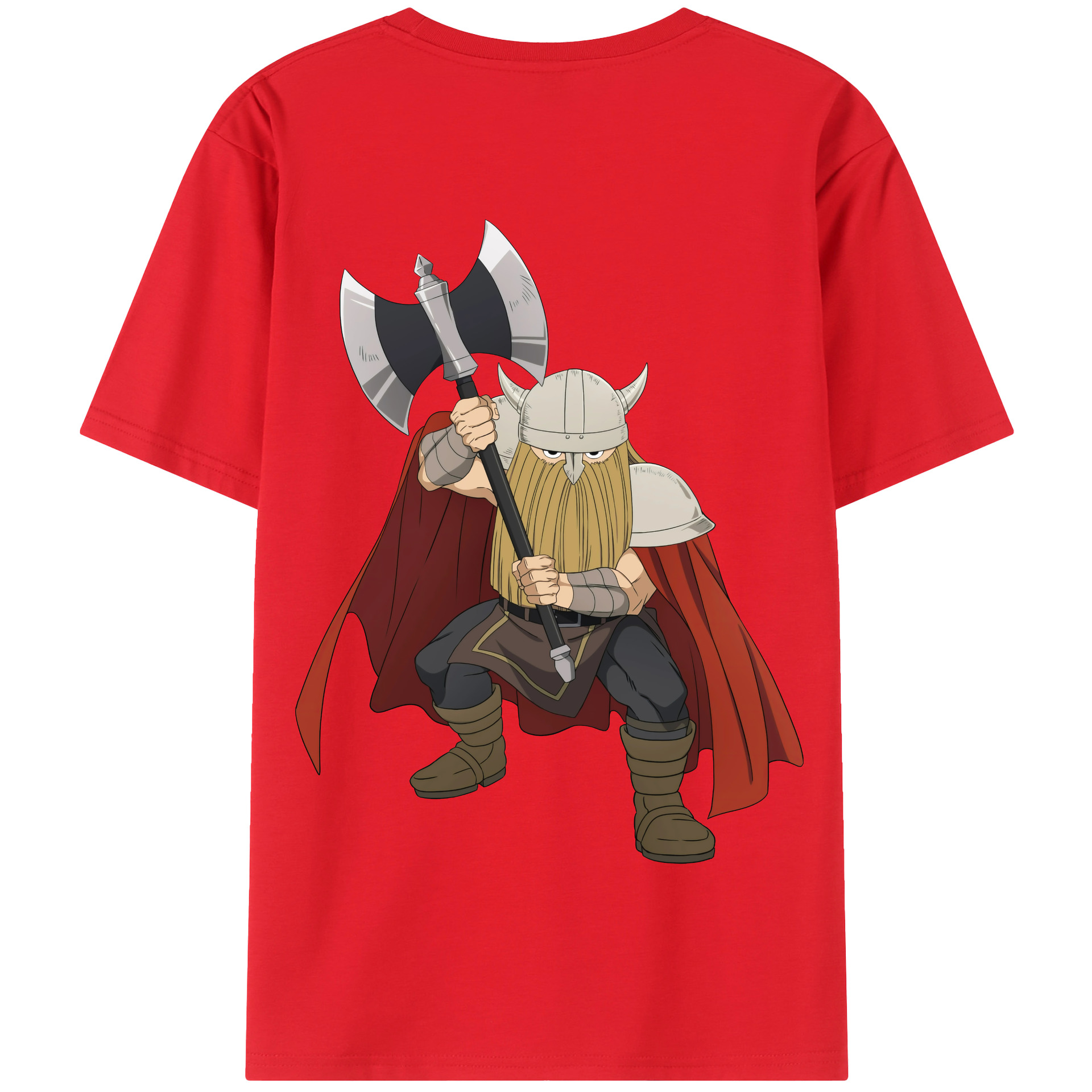 （画像用） 葬送のフリーレン Frieren 綿100％半袖Tシャツ（背面プリント）
