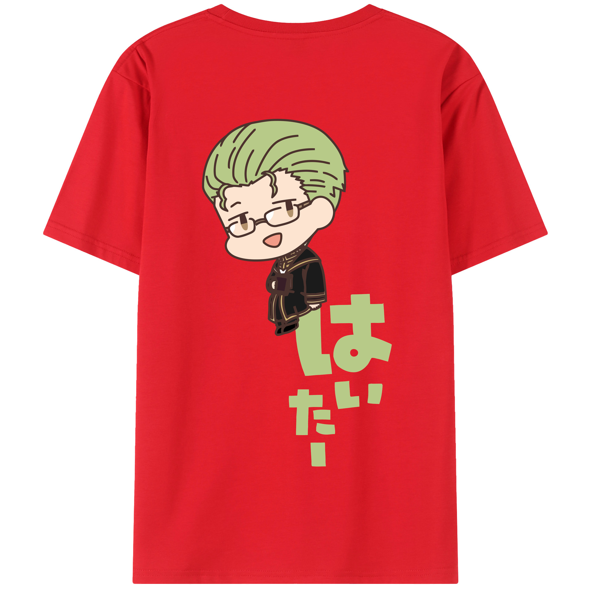 （画像用） 葬送のフリーレン Frieren 綿100％半袖Tシャツ（背面プリント）