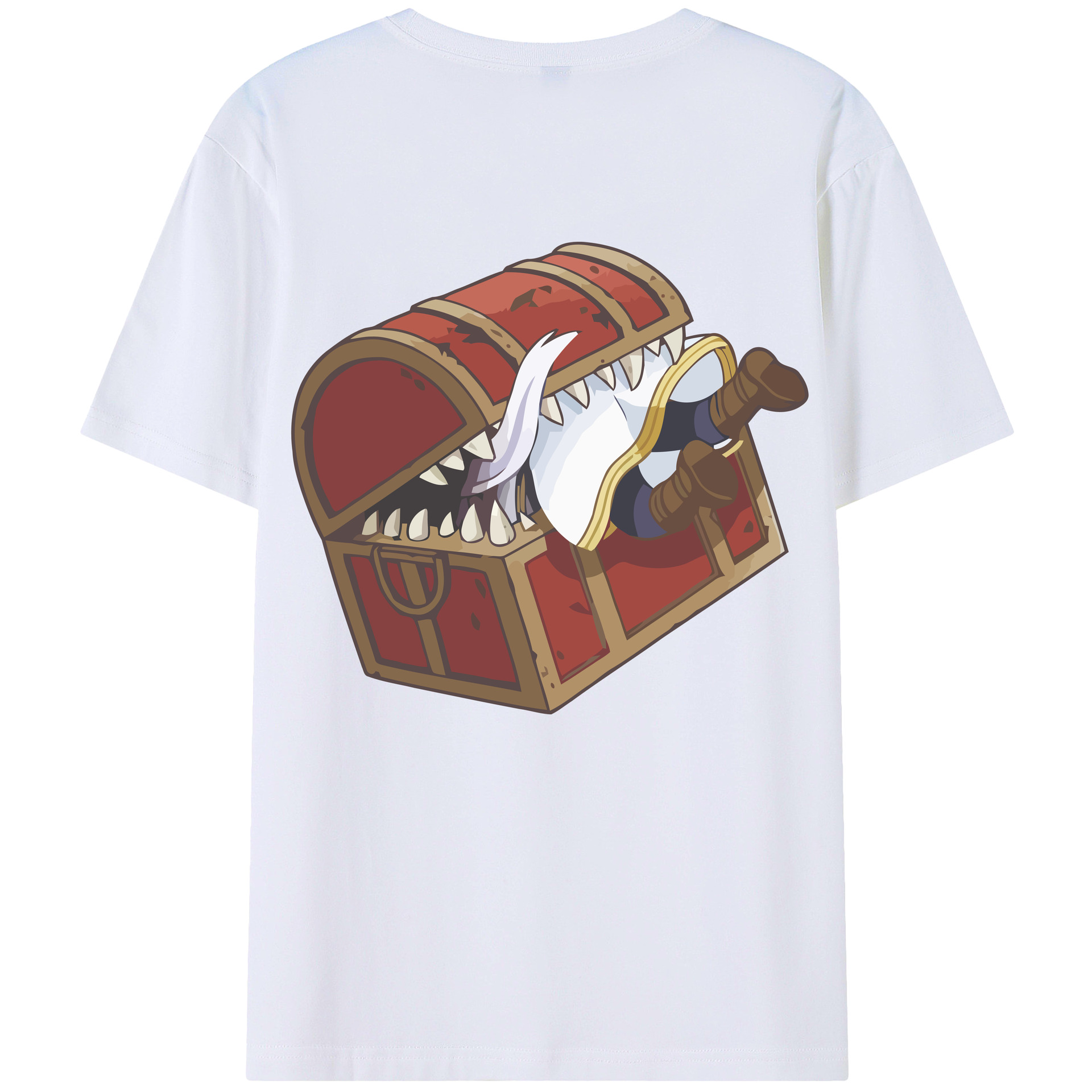 （画像用） 葬送のフリーレン Frieren 綿100％半袖Tシャツ（背面プリント）