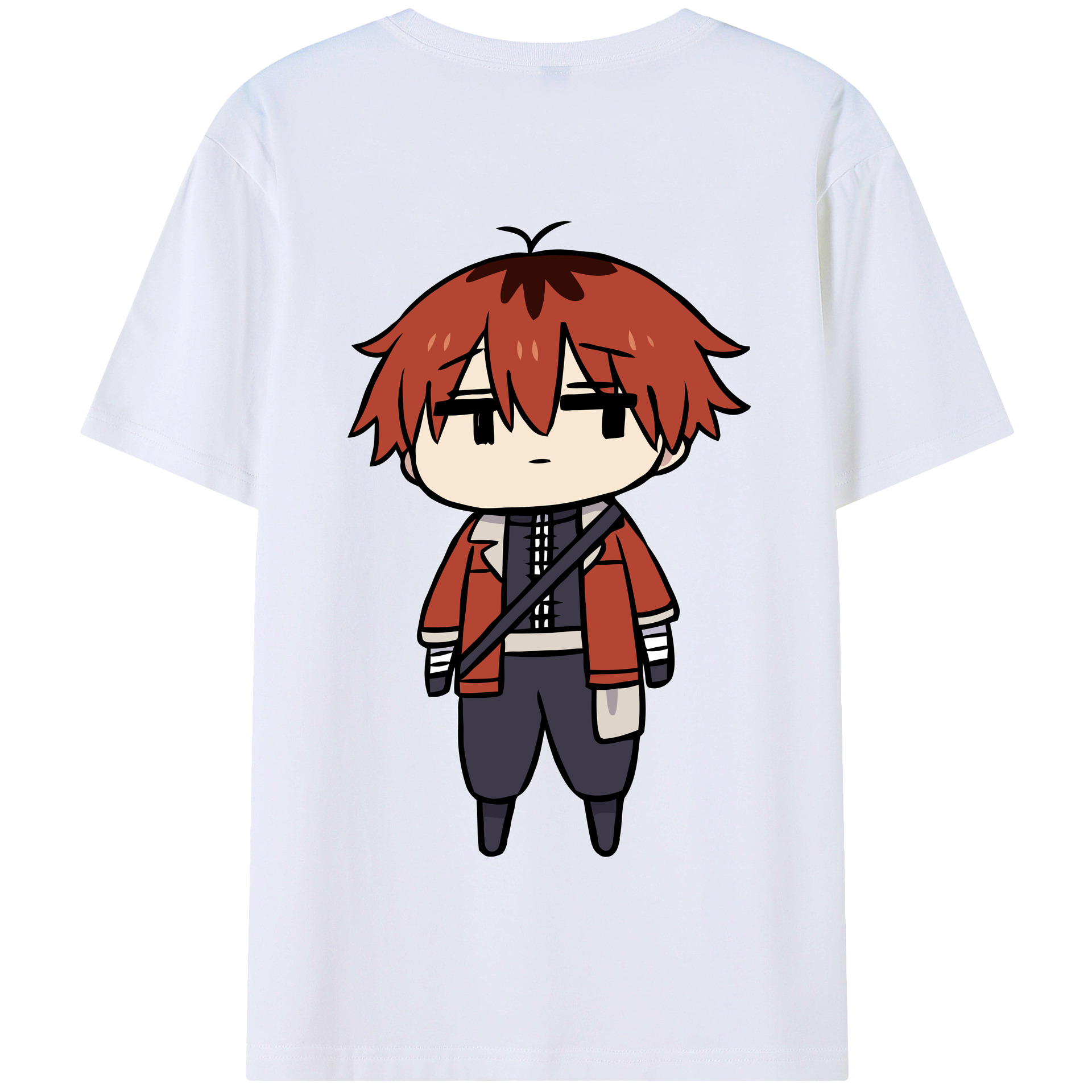 （画像用） 葬送のフリーレン Frieren 綿100％半袖Tシャツ（背面プリント）