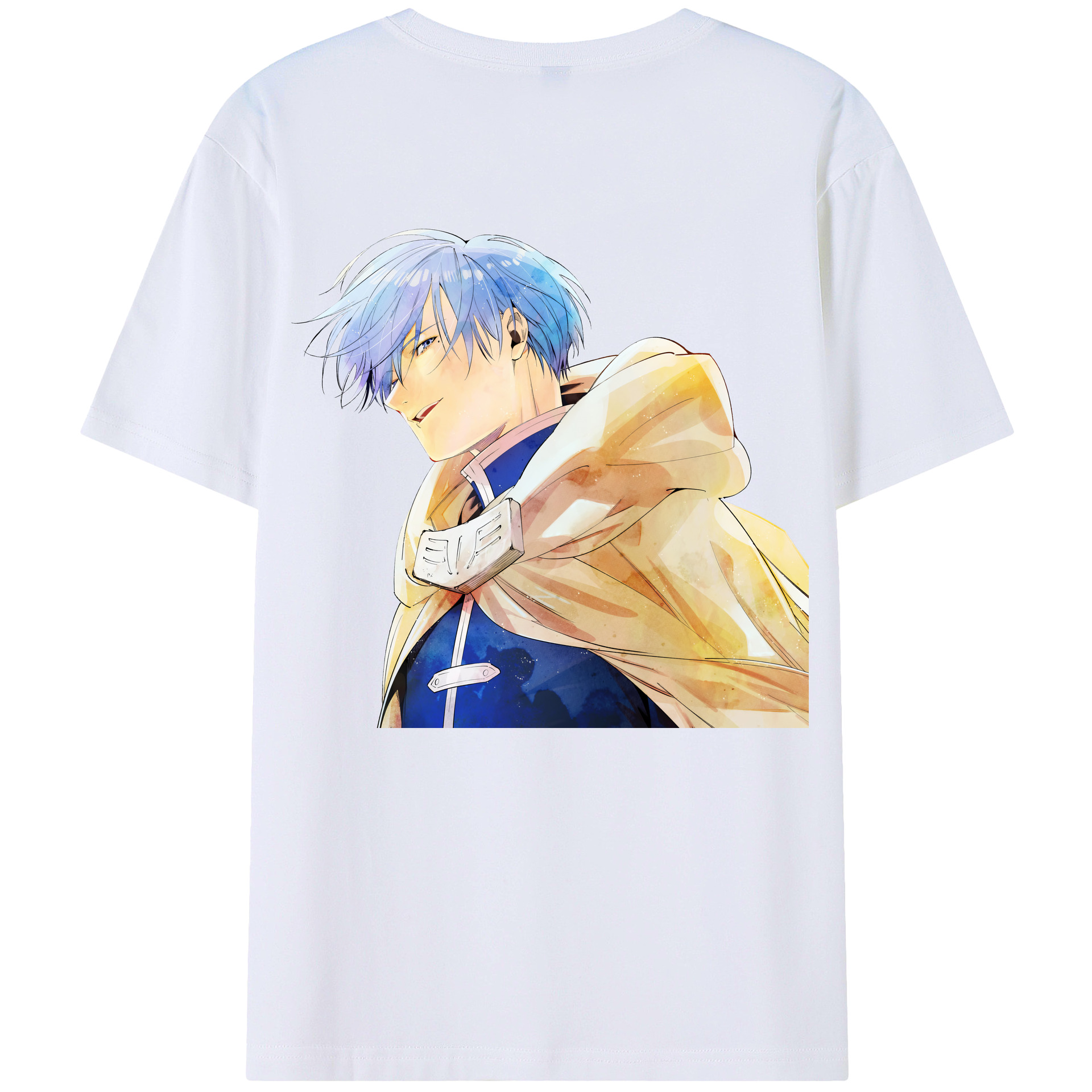 （画像用） 葬送のフリーレン Frieren 綿100％半袖Tシャツ（背面プリント）