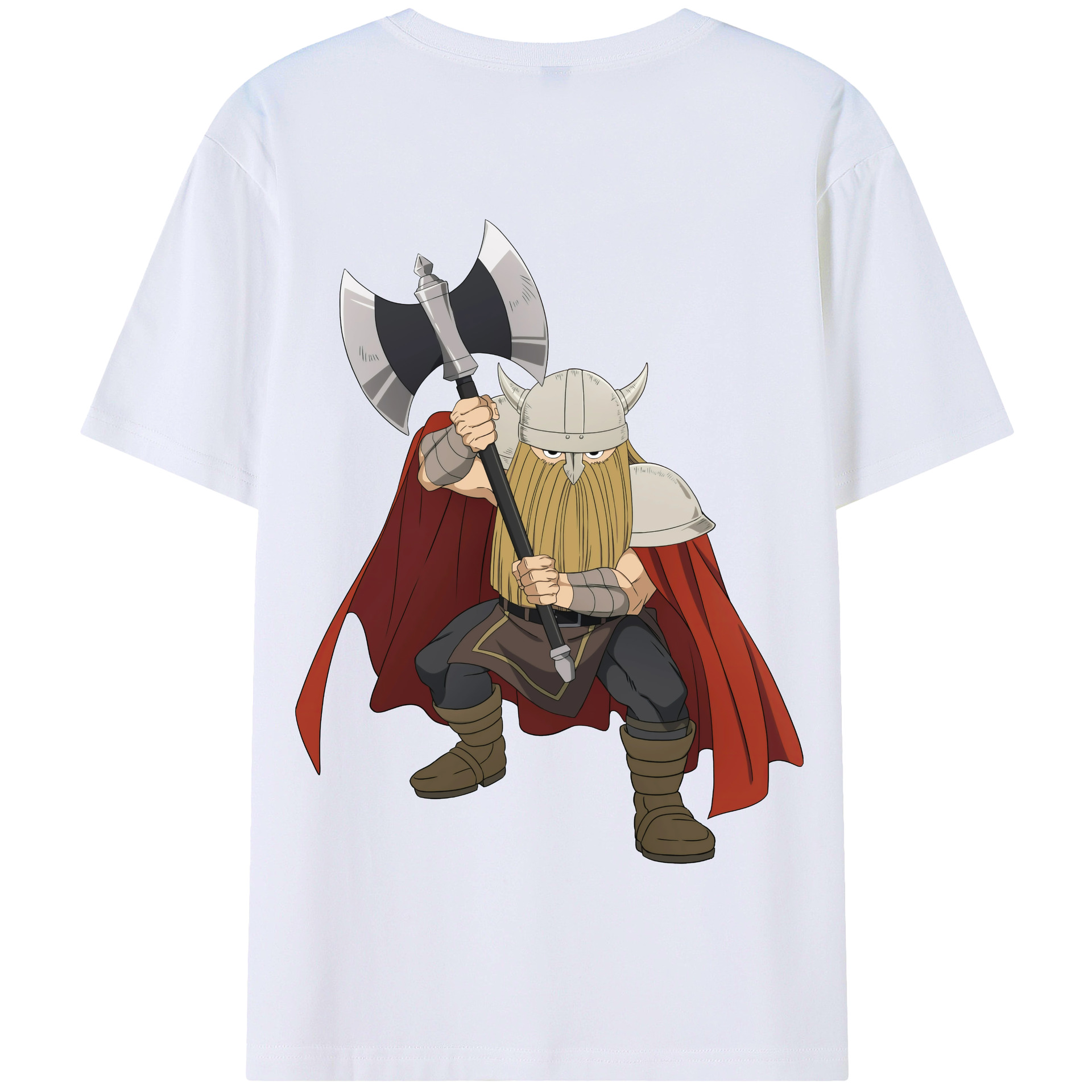 （画像用） 葬送のフリーレン Frieren 綿100％半袖Tシャツ（背面プリント）