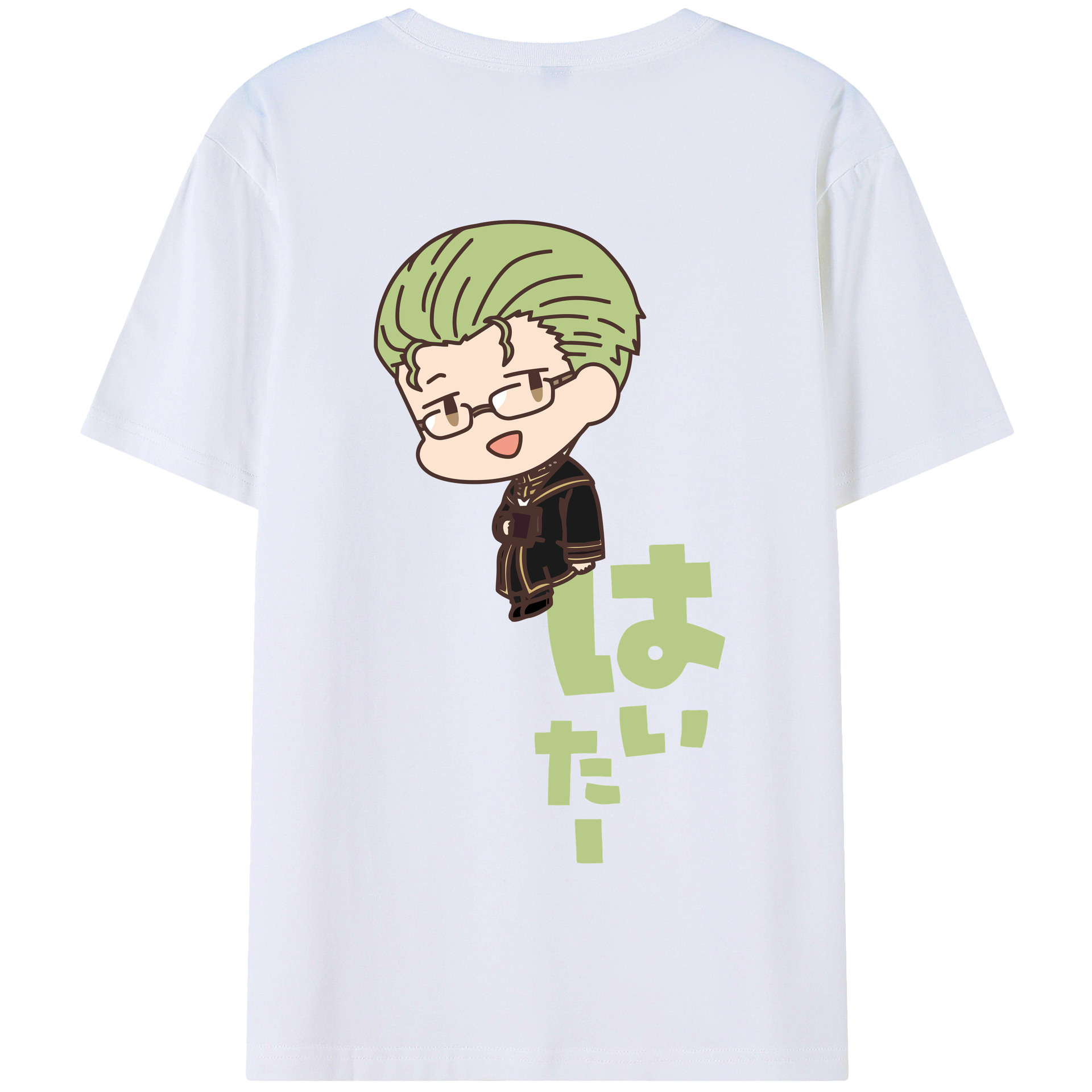 （画像用） 葬送のフリーレン Frieren 綿100％半袖Tシャツ（背面プリント）