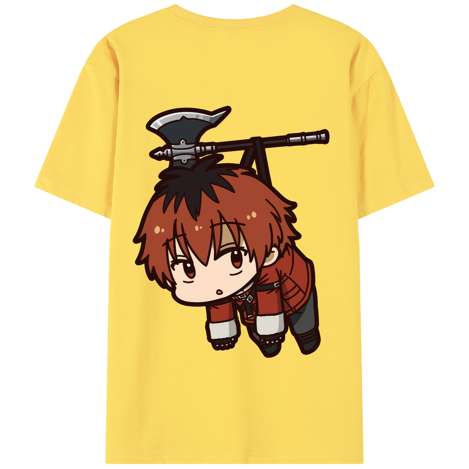（画像用） 葬送のフリーレン Frieren 綿100％半袖Tシャツ（背面プリント）