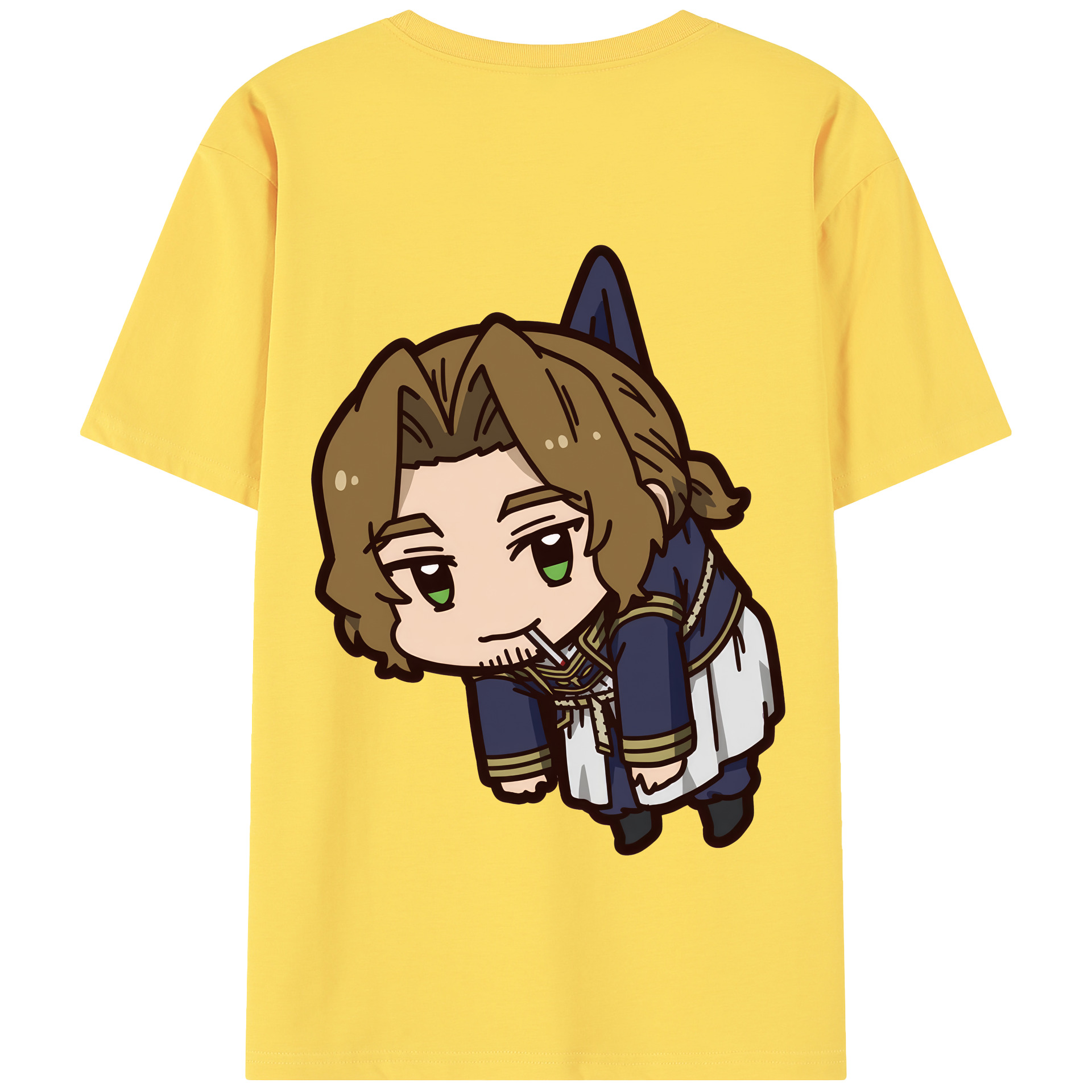 （画像用） 葬送のフリーレン Frieren 綿100％半袖Tシャツ（背面プリント）