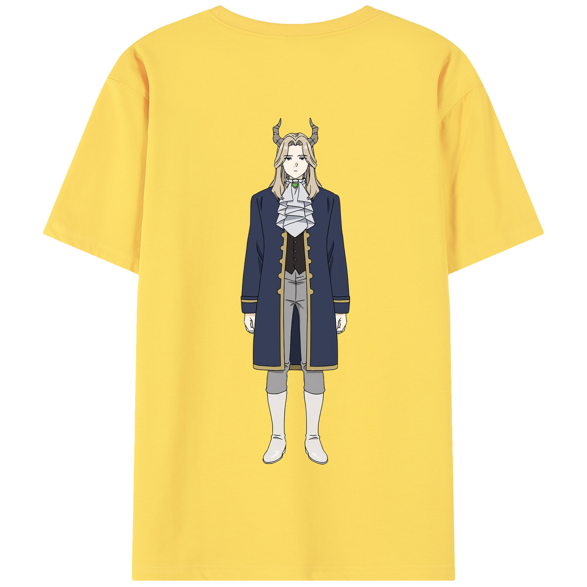 （画像用） 葬送のフリーレン Frieren 綿100％半袖Tシャツ（背面プリント）