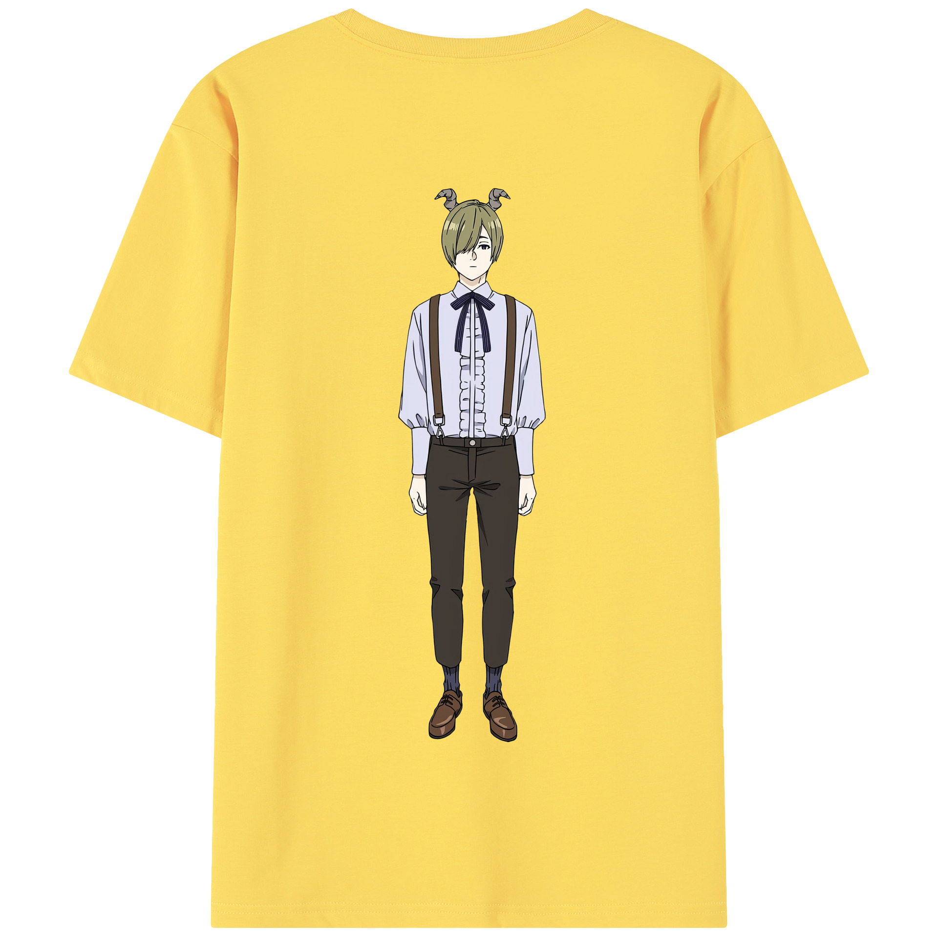 （画像用） 葬送のフリーレン Frieren 綿100％半袖Tシャツ（背面プリント）