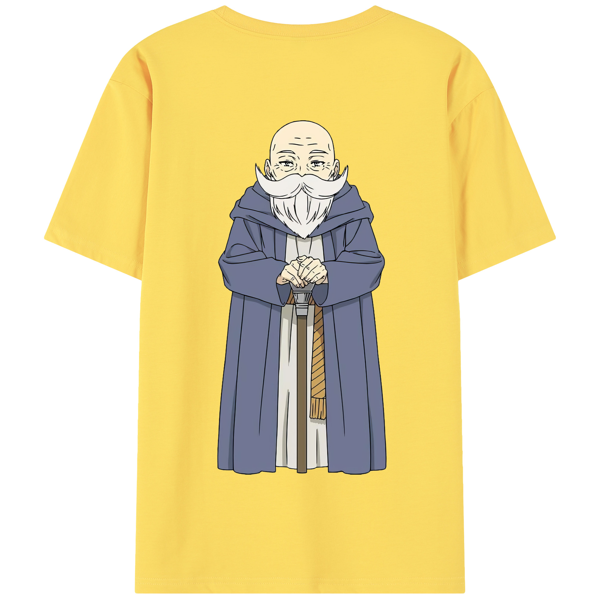 （画像用） 葬送のフリーレン Frieren 綿100％半袖Tシャツ（背面プリント）