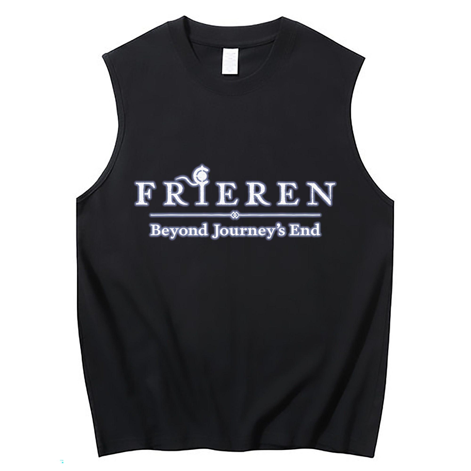 （画像用） 葬送のフリーレン Frieren コットン100％タンクトップ（フロントプリント）