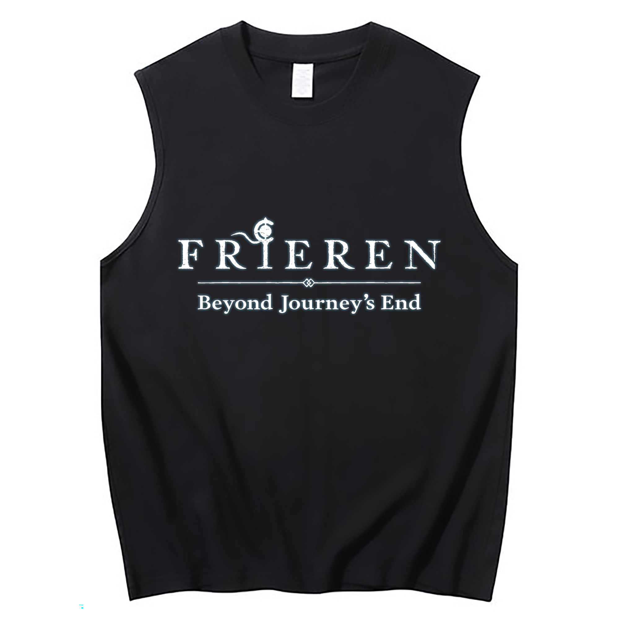 （画像用） 葬送のフリーレン Frieren コットン100％タンクトップ（フロントプリント）
