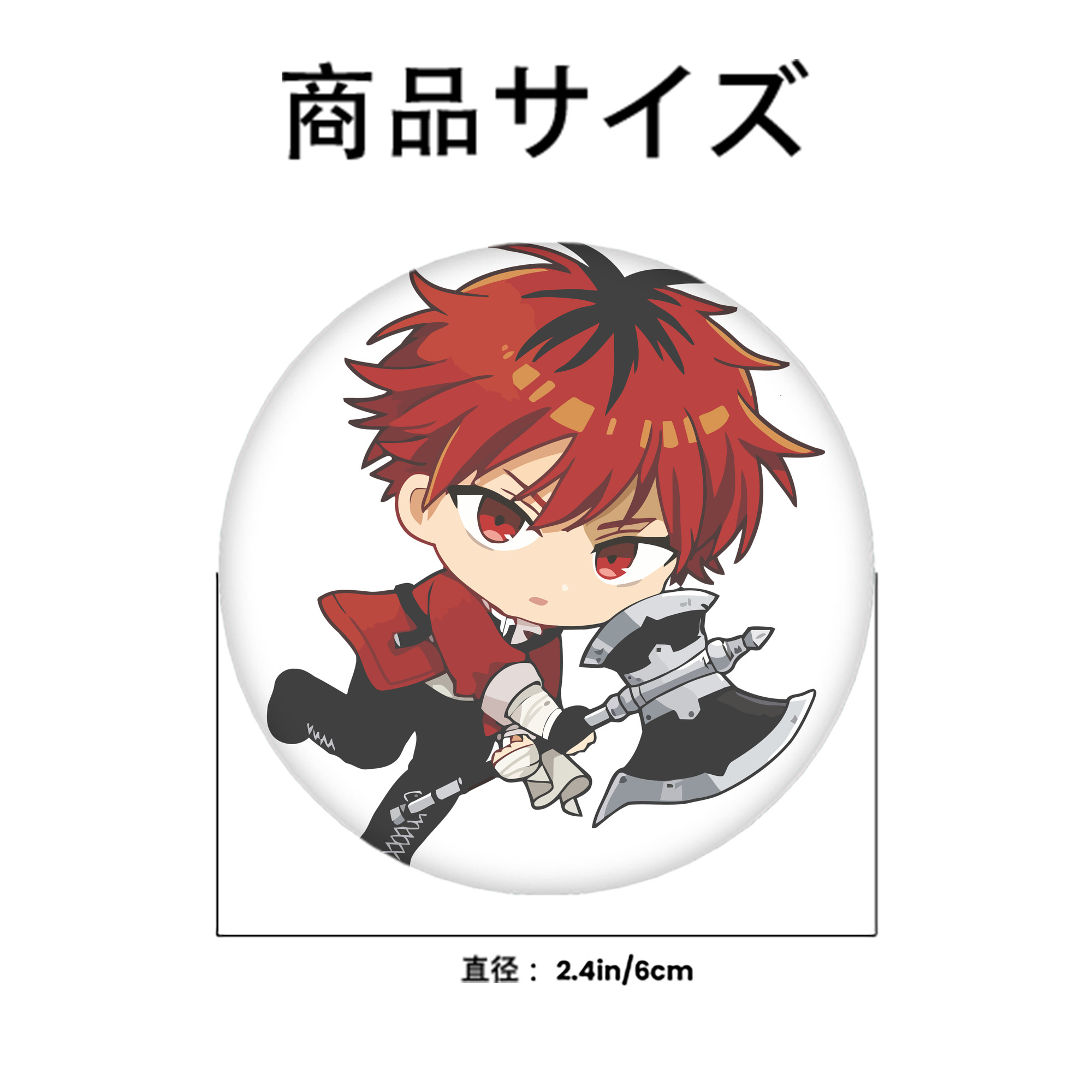 葬送のフリーレン Frieren 6cm 缶バッジ 複数セット