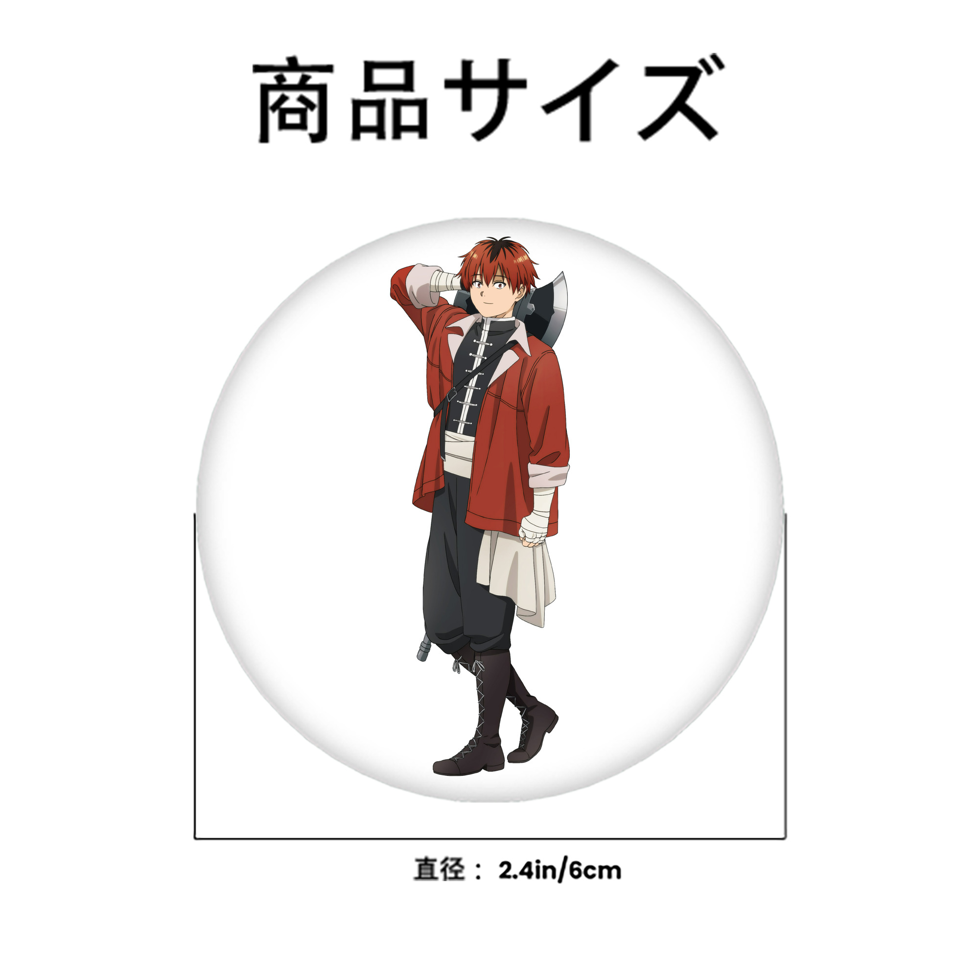 葬送のフリーレン Frieren 6cm 缶バッジ 複数セット