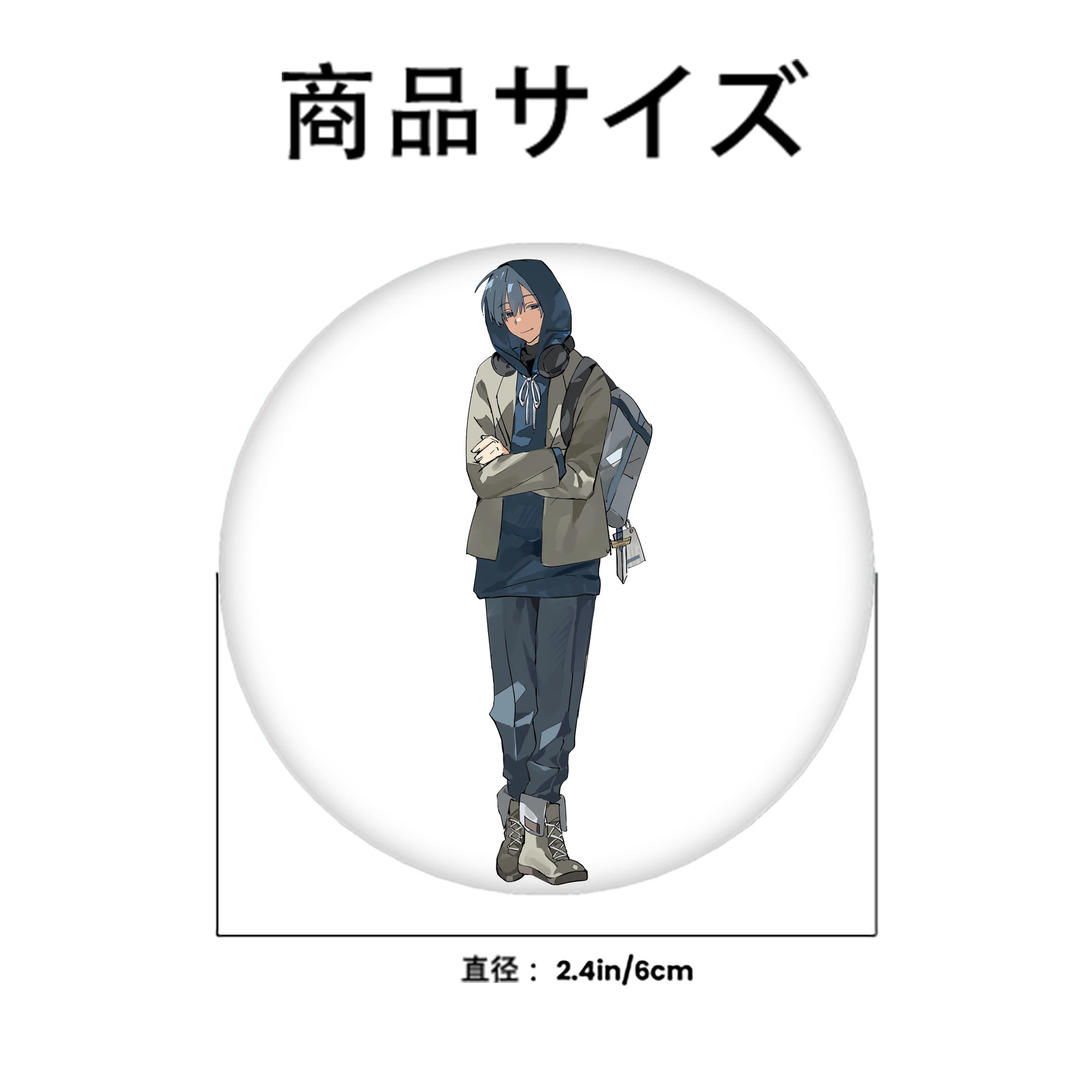葬送のフリーレン Frieren 6cm 缶バッジ 複数セット