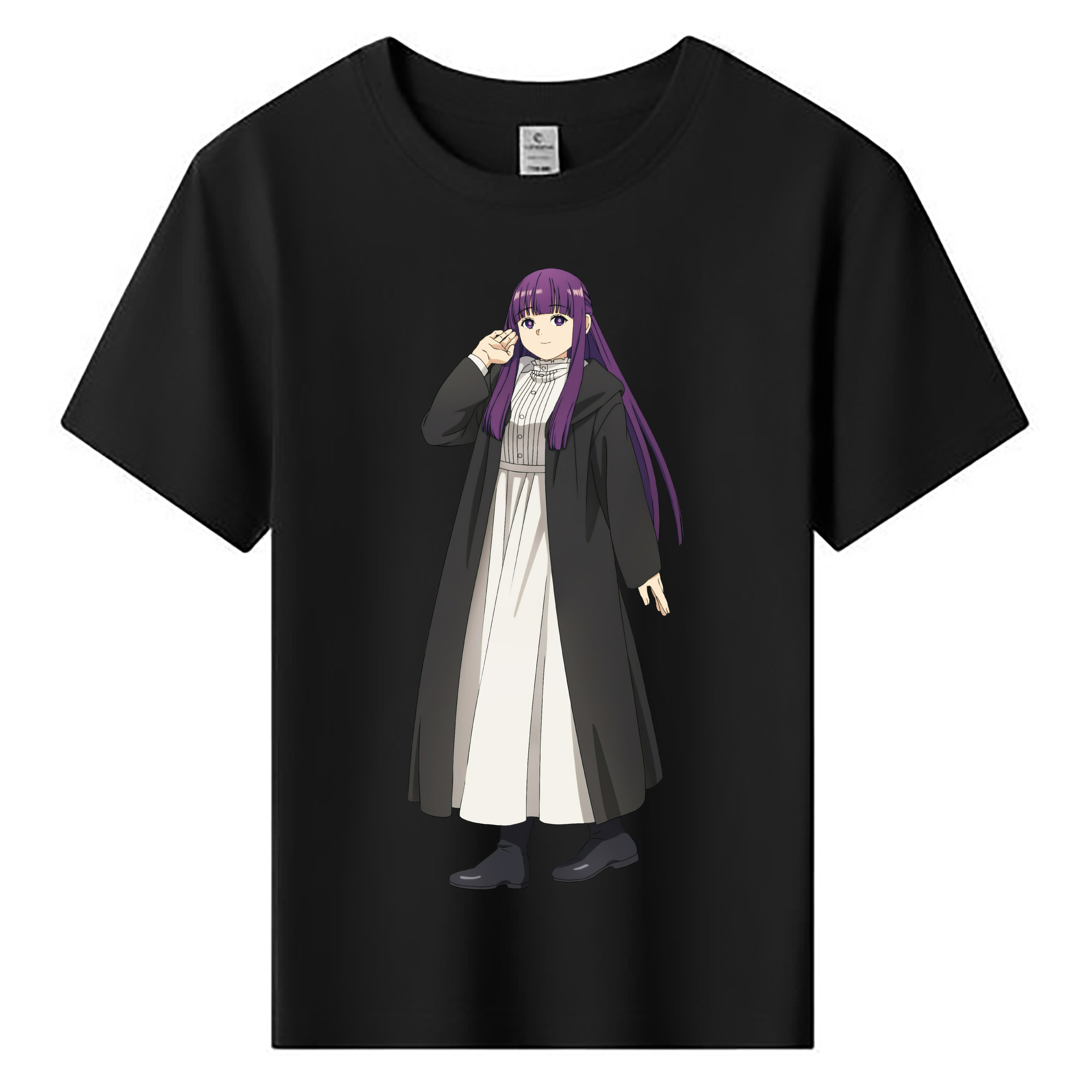 （画像用） 葬送のフリーレン Frieren 綿100％キッズTシャツ（フロントプリント）