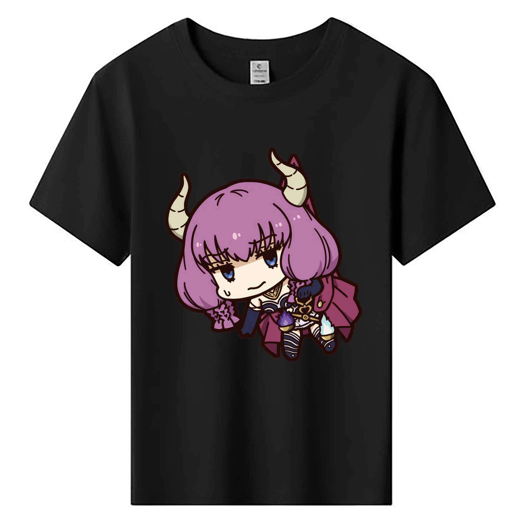 （画像用） 葬送のフリーレン Frieren 綿100％キッズTシャツ（フロントプリント）