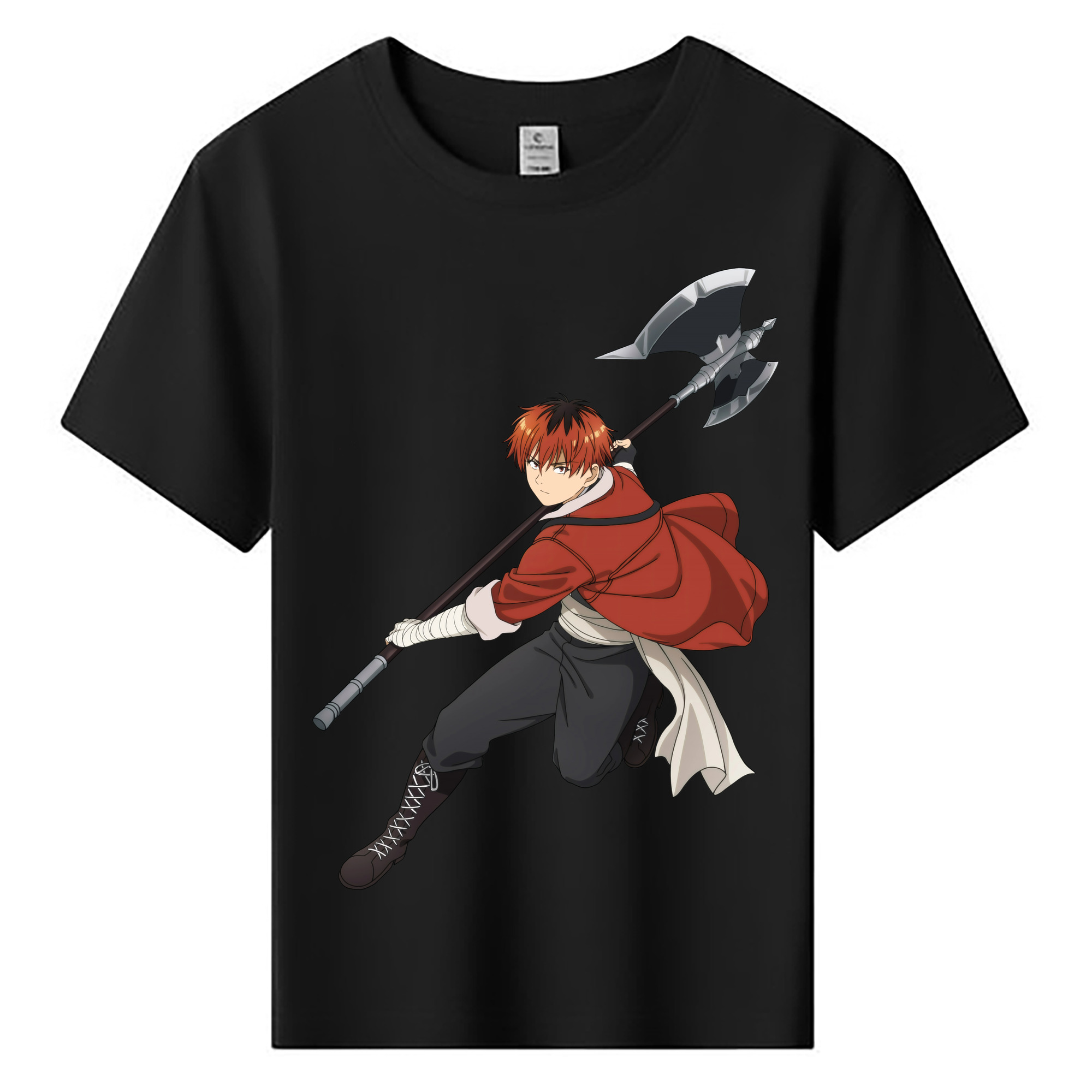 （画像用） 葬送のフリーレン Frieren 綿100％キッズTシャツ（フロントプリント）