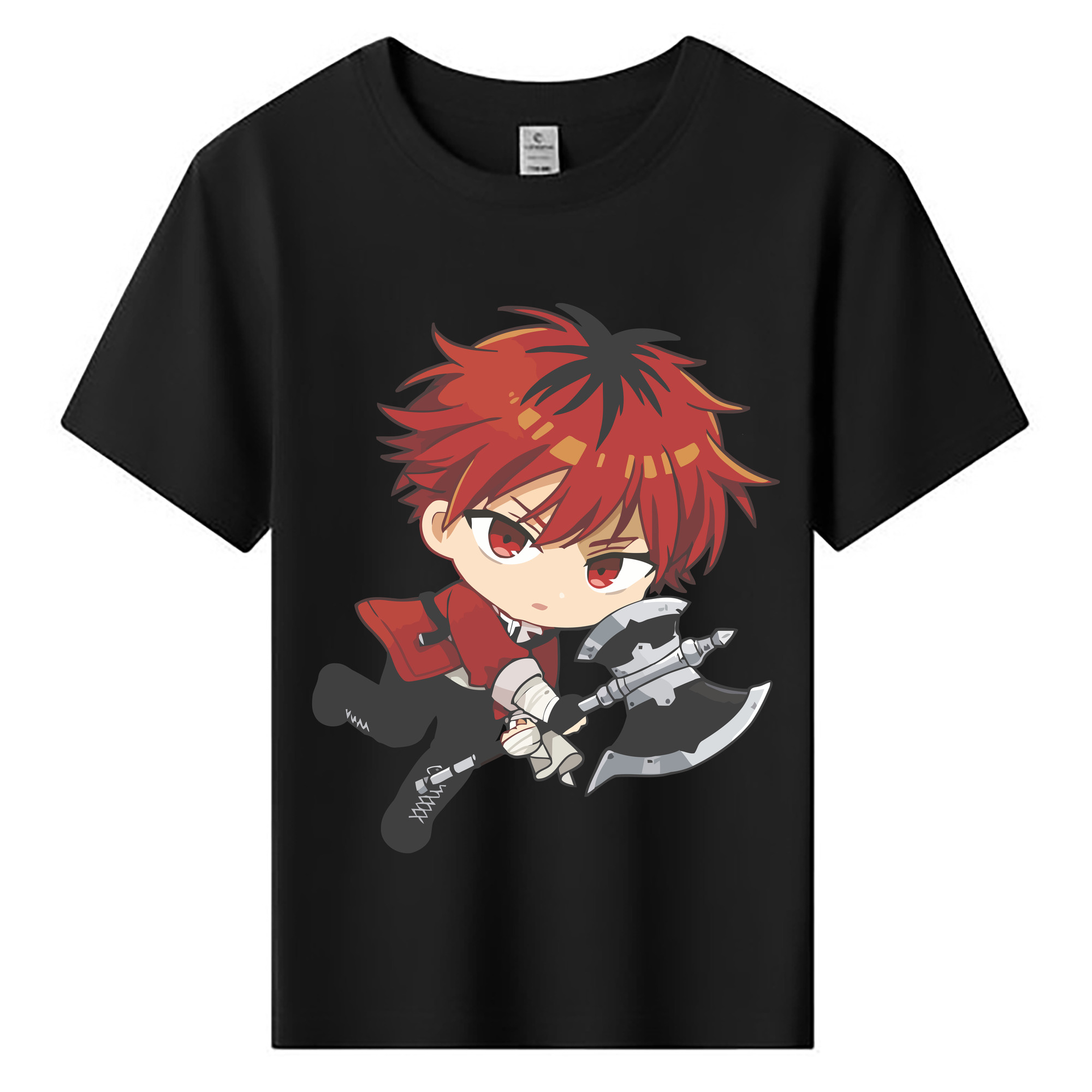（画像用） 葬送のフリーレン Frieren 綿100％キッズTシャツ（フロントプリント）