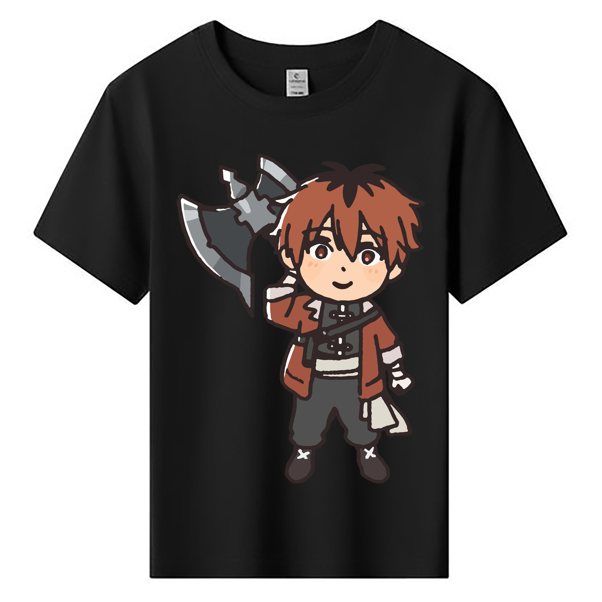 （画像用） 葬送のフリーレン Frieren 綿100％キッズTシャツ（フロントプリント）