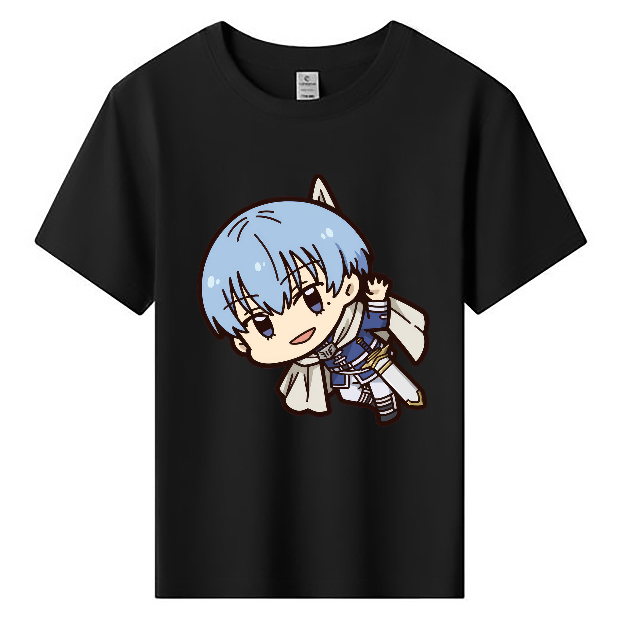 （画像用） 葬送のフリーレン Frieren 綿100％キッズTシャツ（フロントプリント）