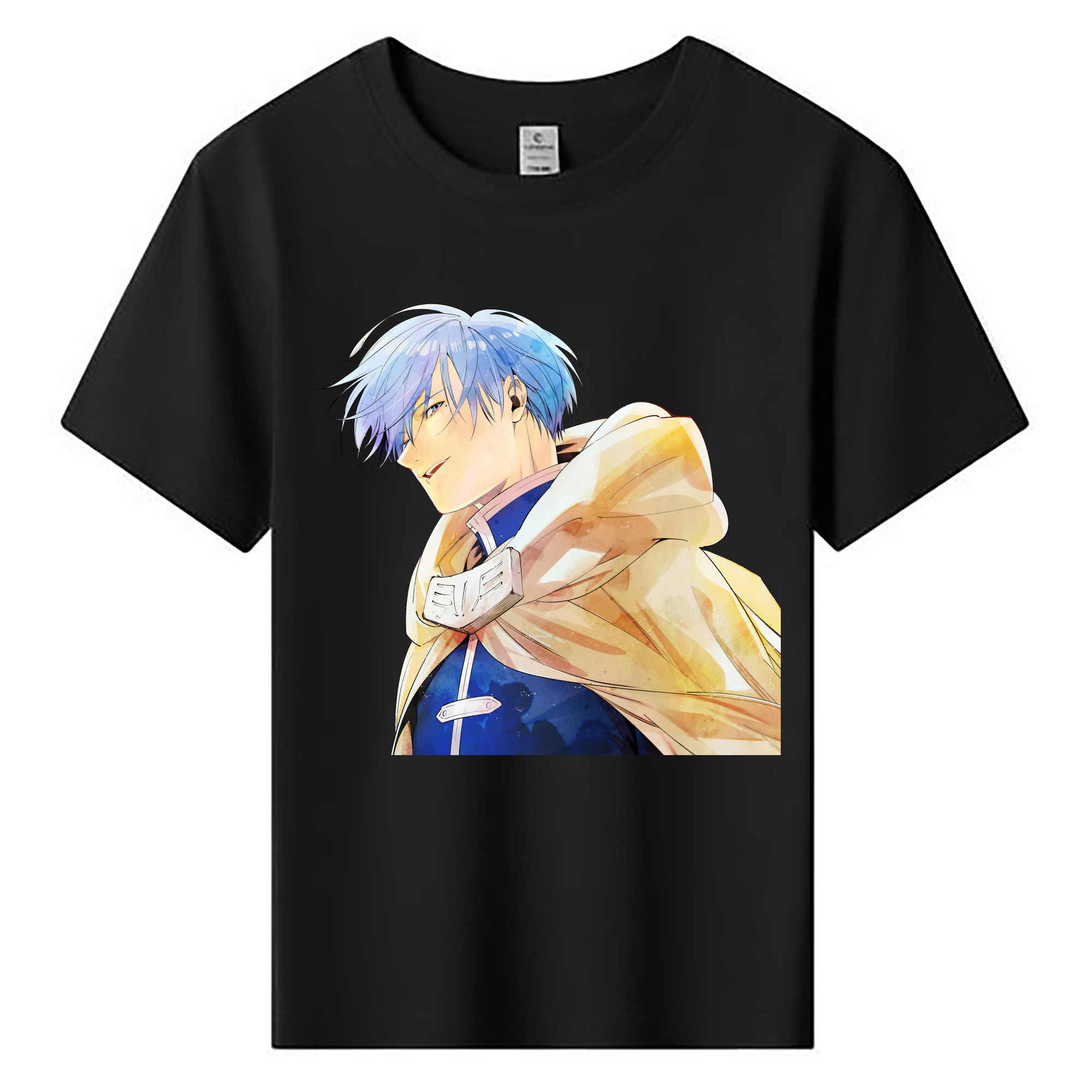 （画像用） 葬送のフリーレン Frieren 綿100％キッズTシャツ（フロントプリント）