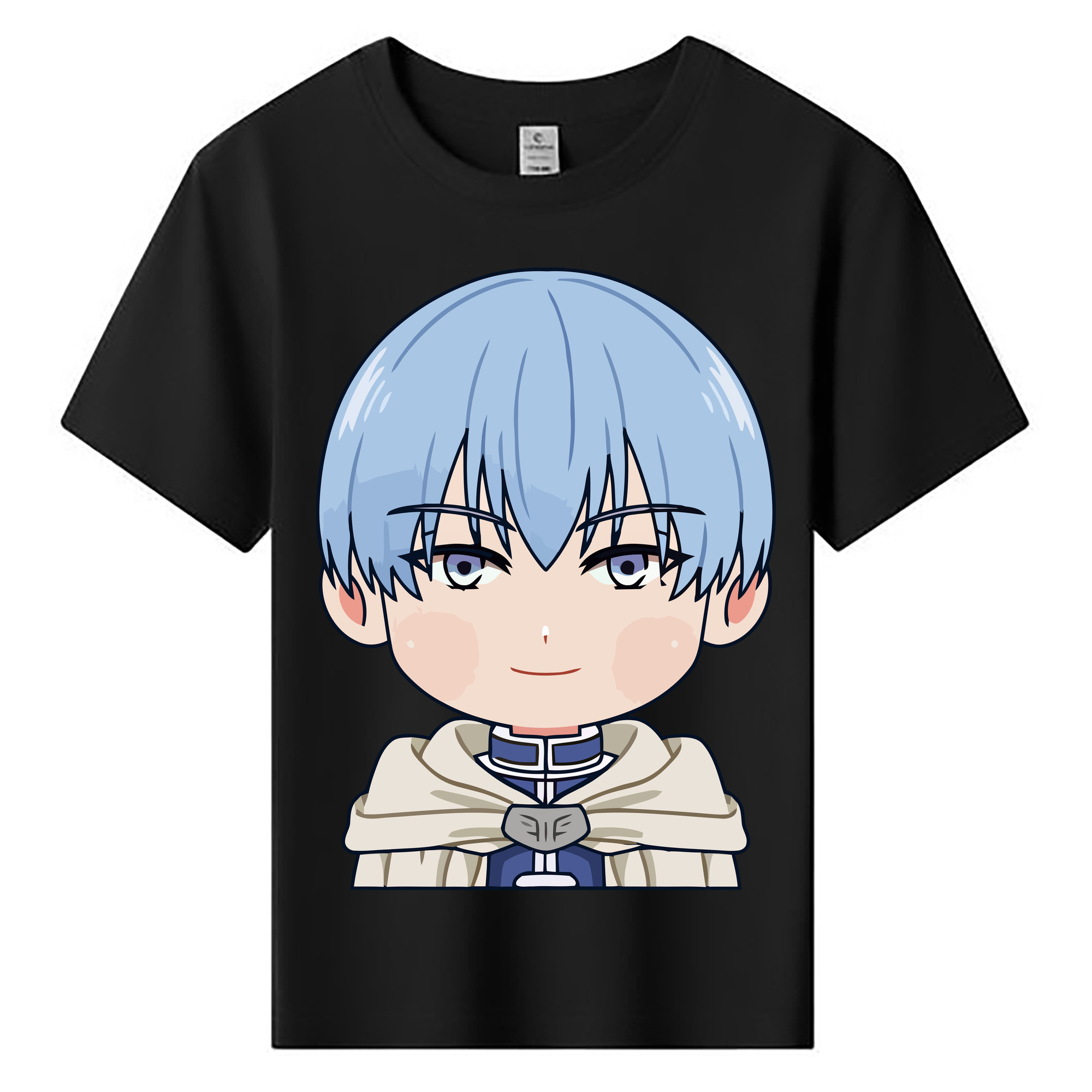 （画像用） 葬送のフリーレン Frieren 綿100％キッズTシャツ（フロントプリント）