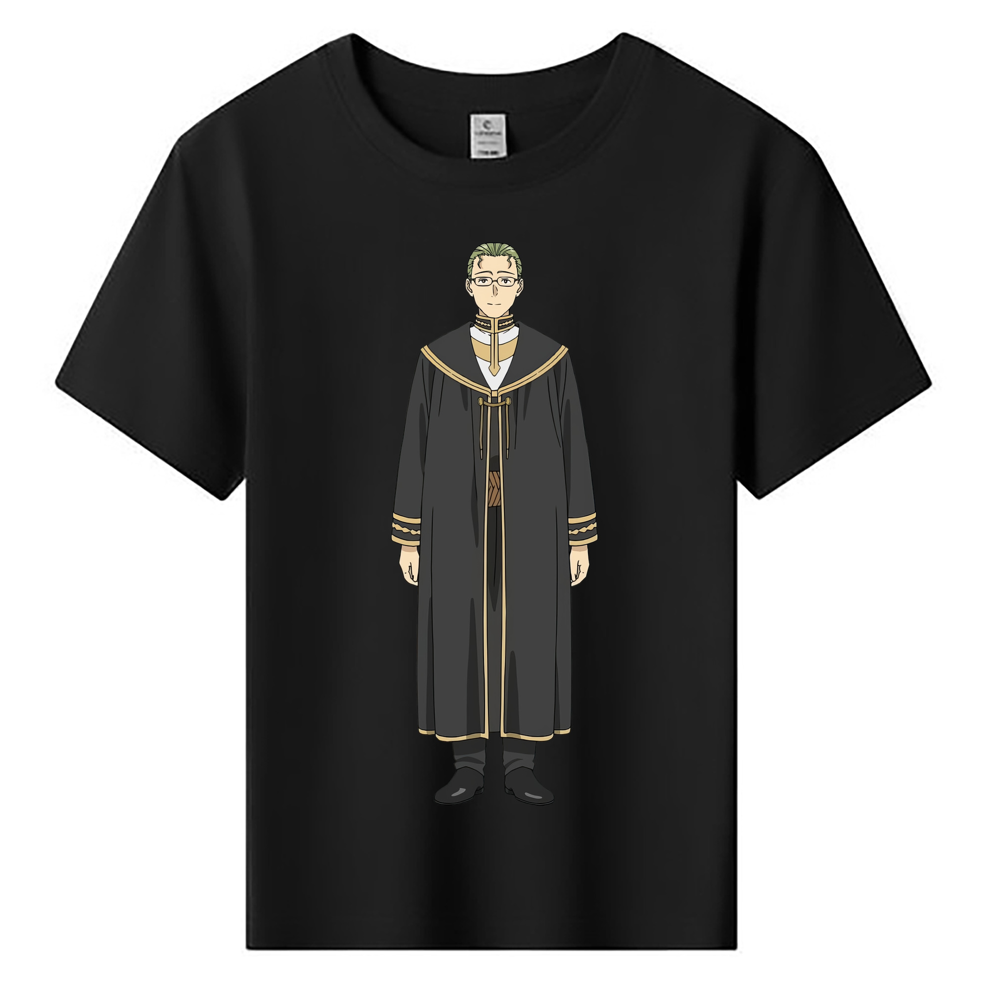 （画像用） 葬送のフリーレン Frieren 綿100％キッズTシャツ（フロントプリント）