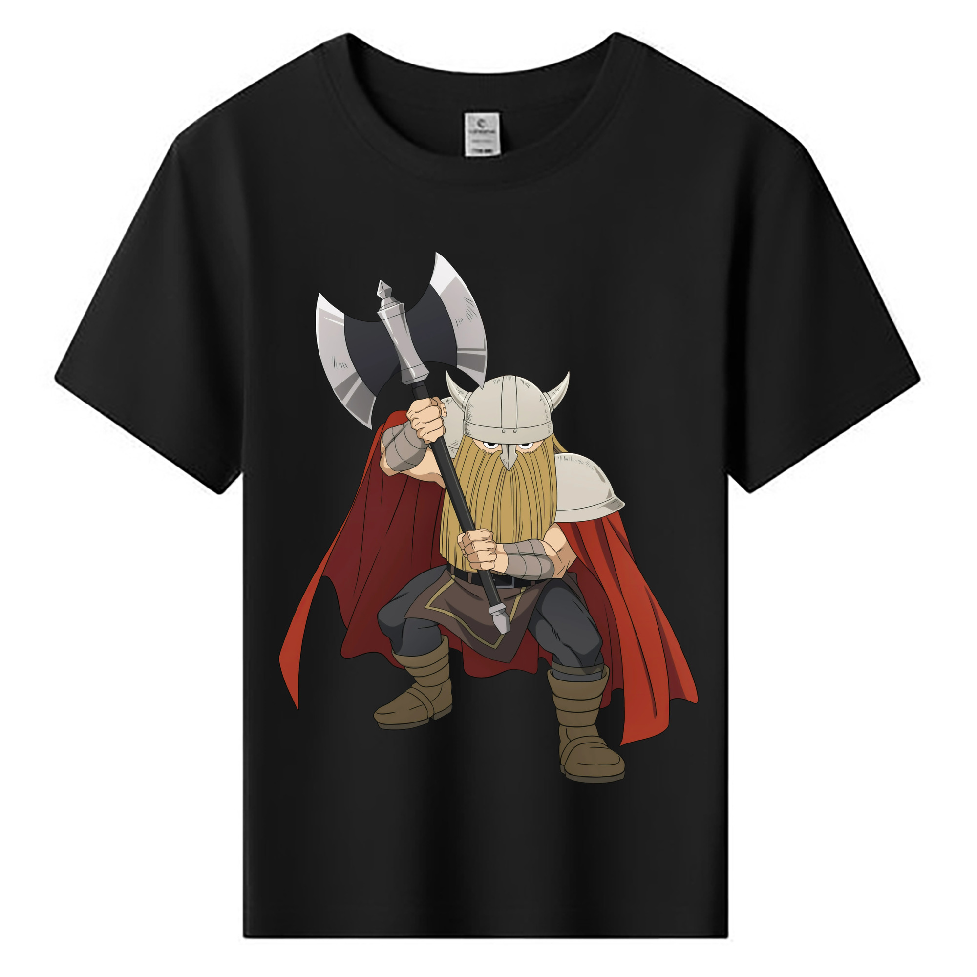 （画像用） 葬送のフリーレン Frieren 綿100％キッズTシャツ（フロントプリント）