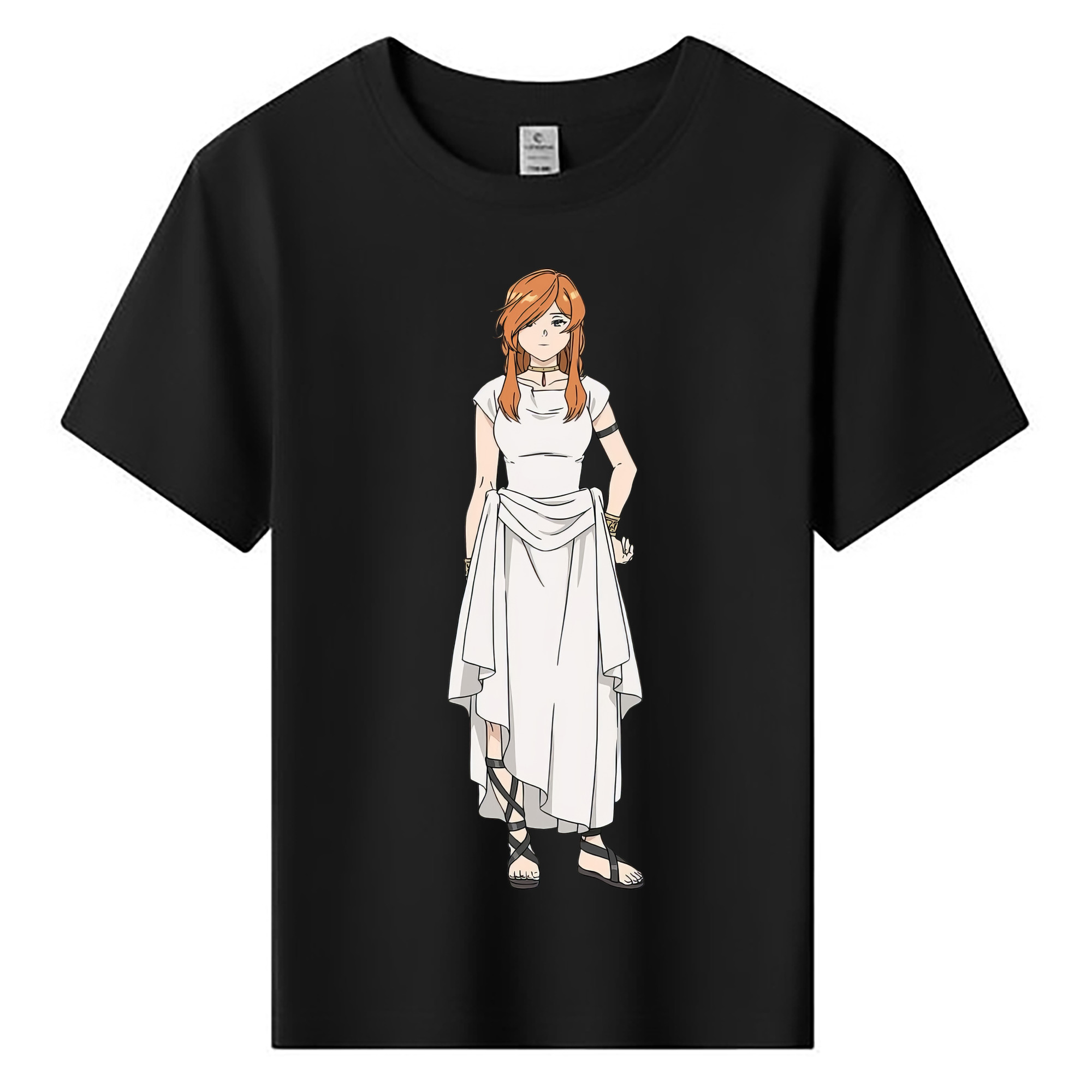 （画像用） 葬送のフリーレン Frieren 綿100％キッズTシャツ（フロントプリント）
