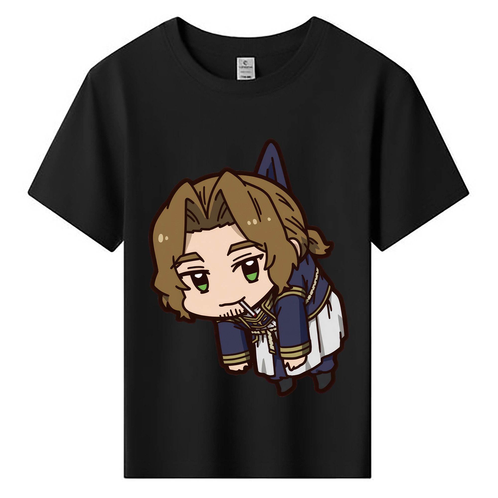 （画像用） 葬送のフリーレン Frieren 綿100％キッズTシャツ（フロントプリント）