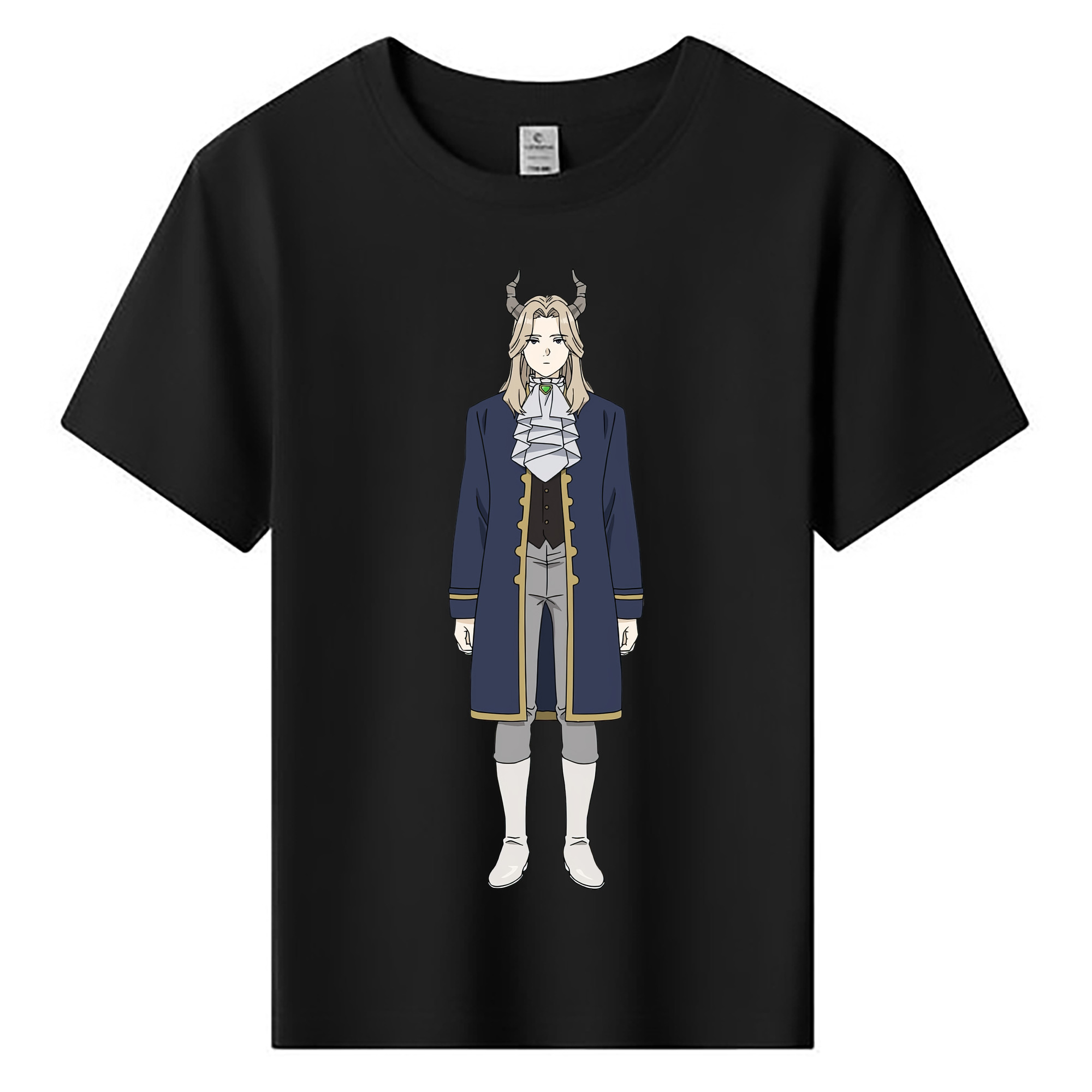 （画像用） 葬送のフリーレン Frieren 綿100％キッズTシャツ（フロントプリント）