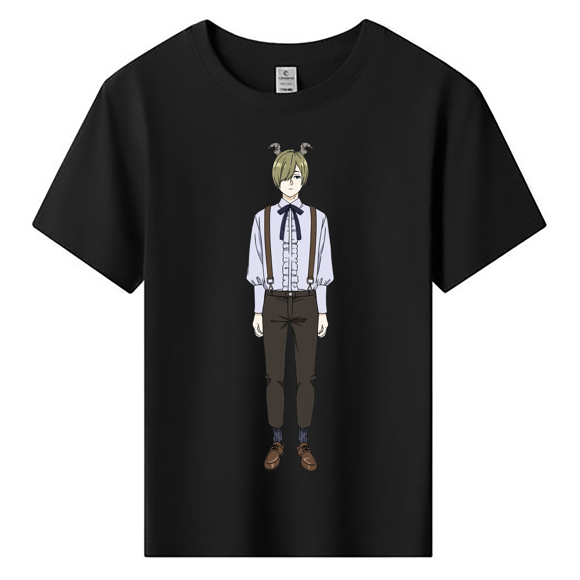 （画像用） 葬送のフリーレン Frieren 綿100％キッズTシャツ（フロントプリント）