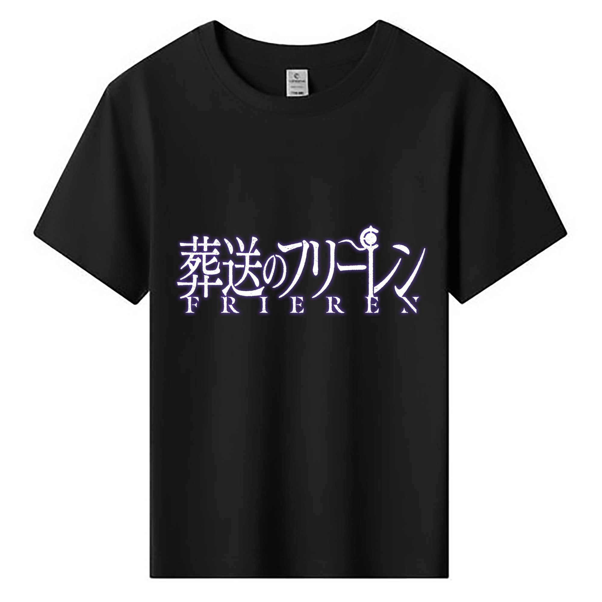 （画像用） 葬送のフリーレン Frieren 綿100％キッズTシャツ（フロントプリント）