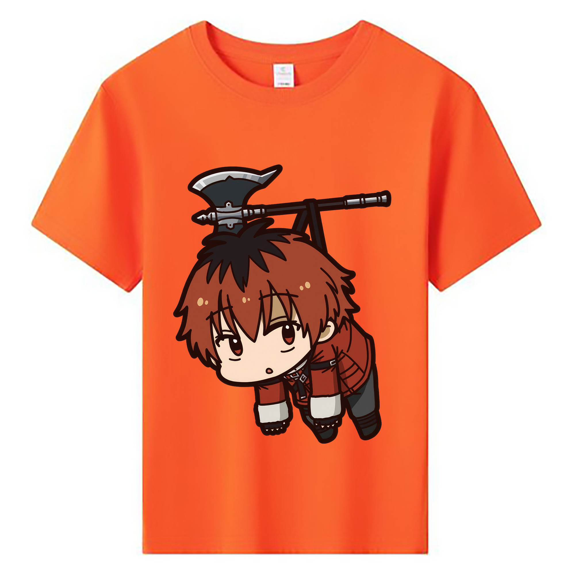 （画像用） 葬送のフリーレン Frieren 綿100％キッズTシャツ（フロントプリント）