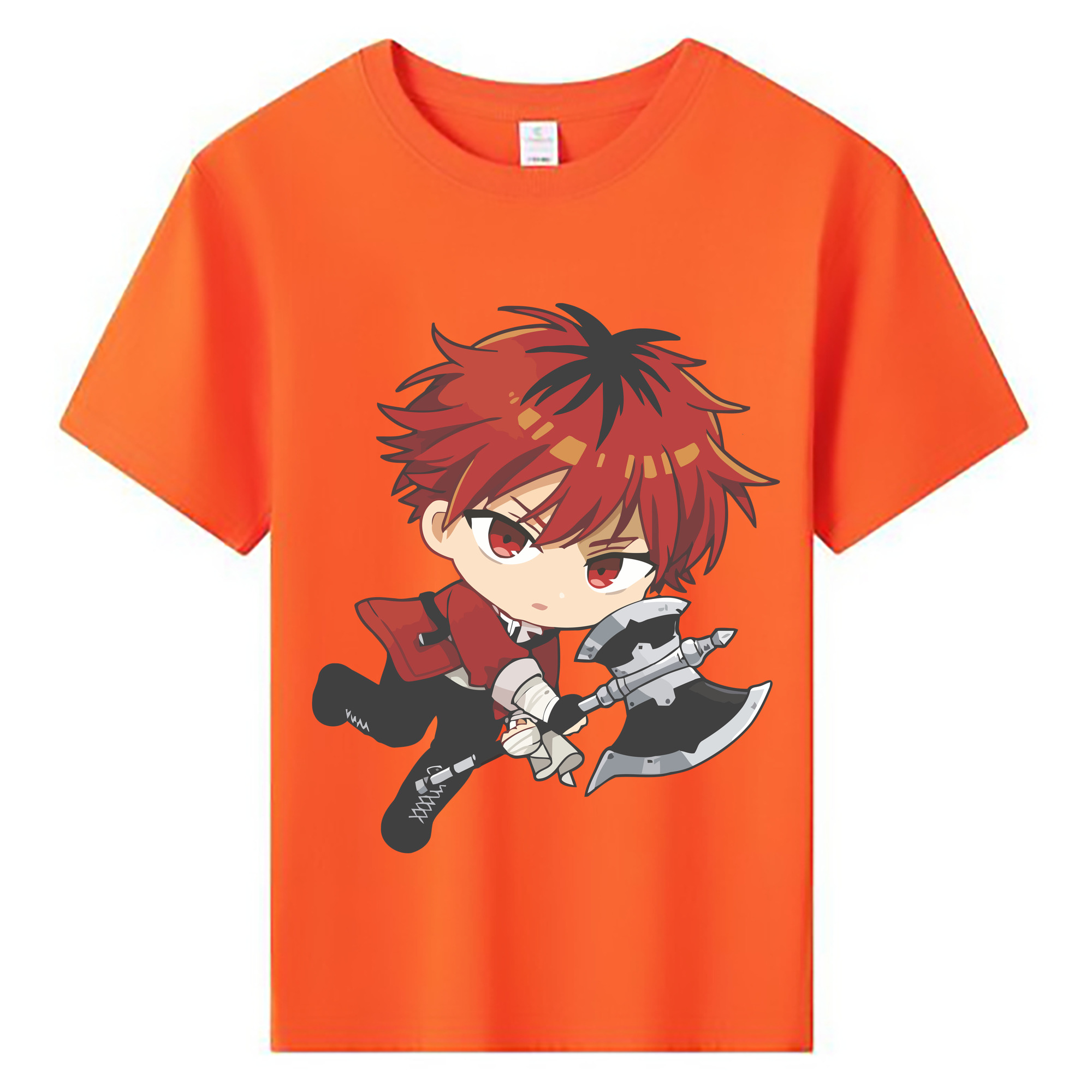 （画像用） 葬送のフリーレン Frieren 綿100％キッズTシャツ（フロントプリント）