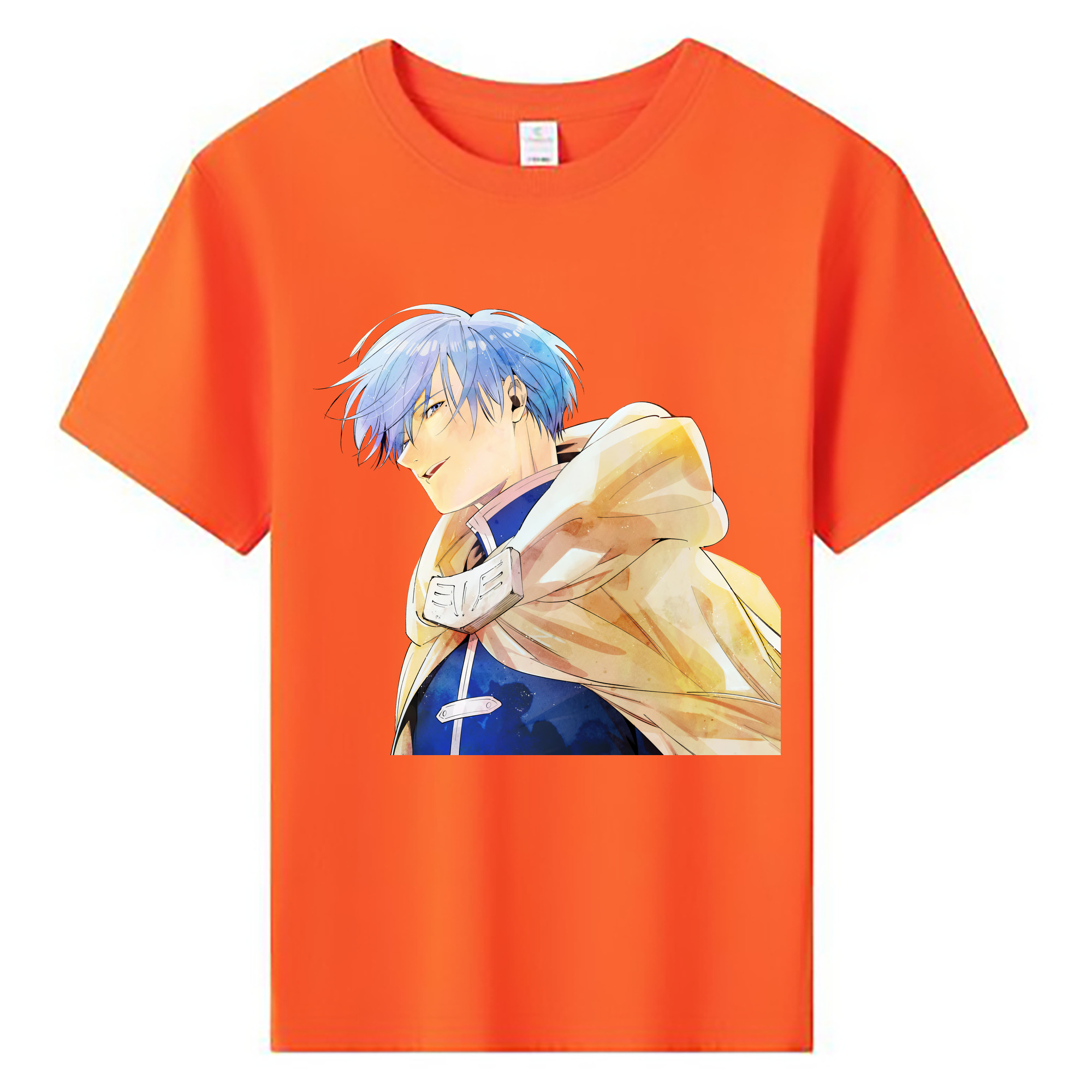 （画像用） 葬送のフリーレン Frieren 綿100％キッズTシャツ（フロントプリント）