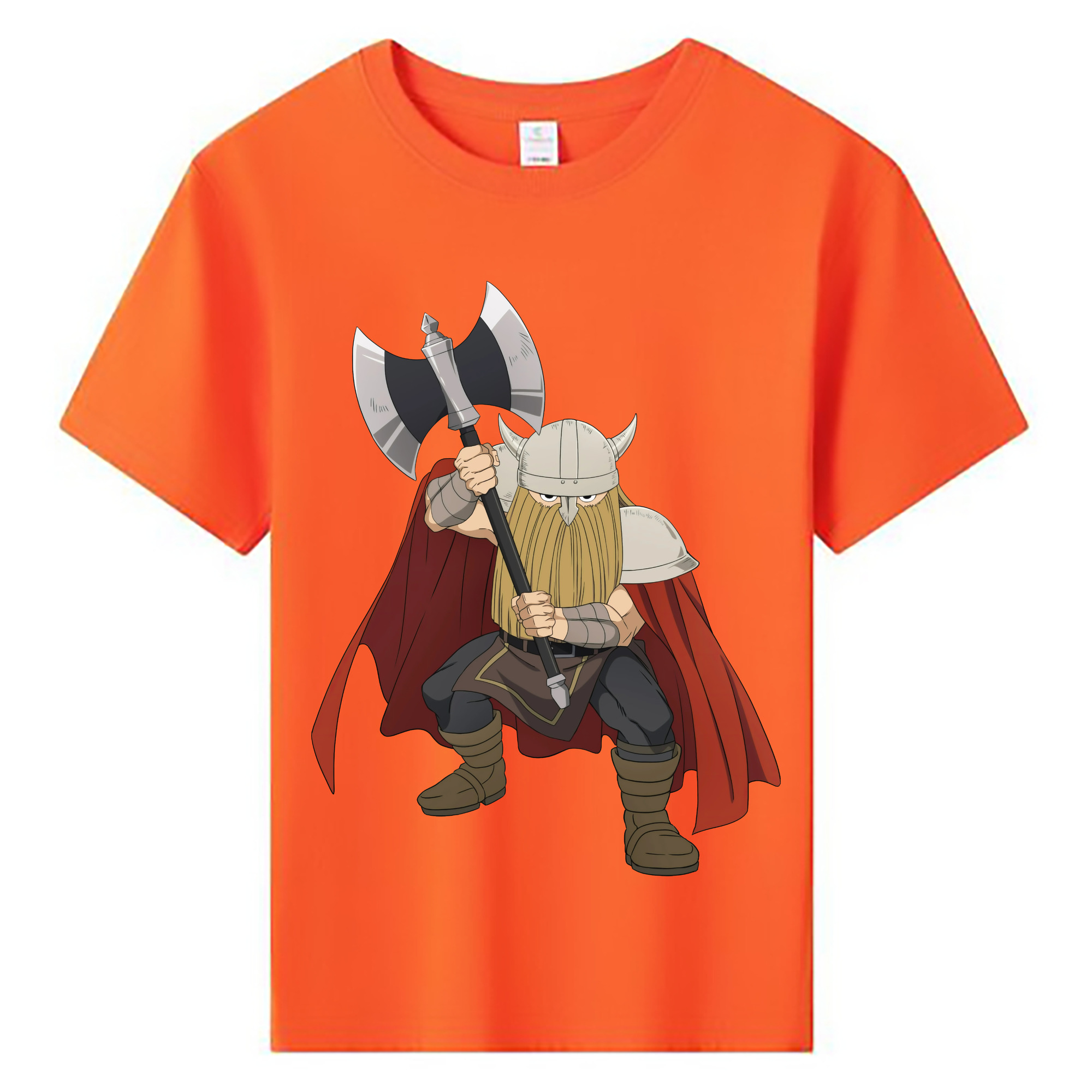 （画像用） 葬送のフリーレン Frieren 綿100％キッズTシャツ（フロントプリント）