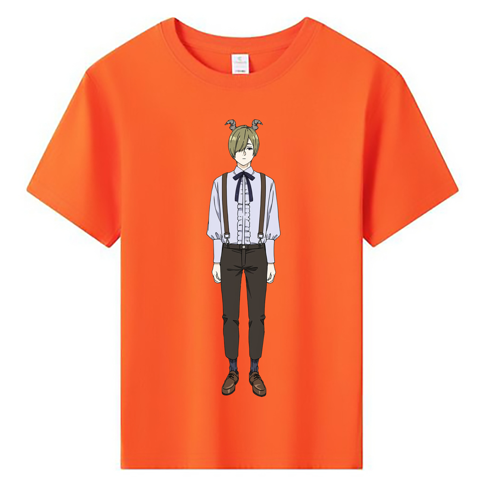 （画像用） 葬送のフリーレン Frieren 綿100％キッズTシャツ（フロントプリント）