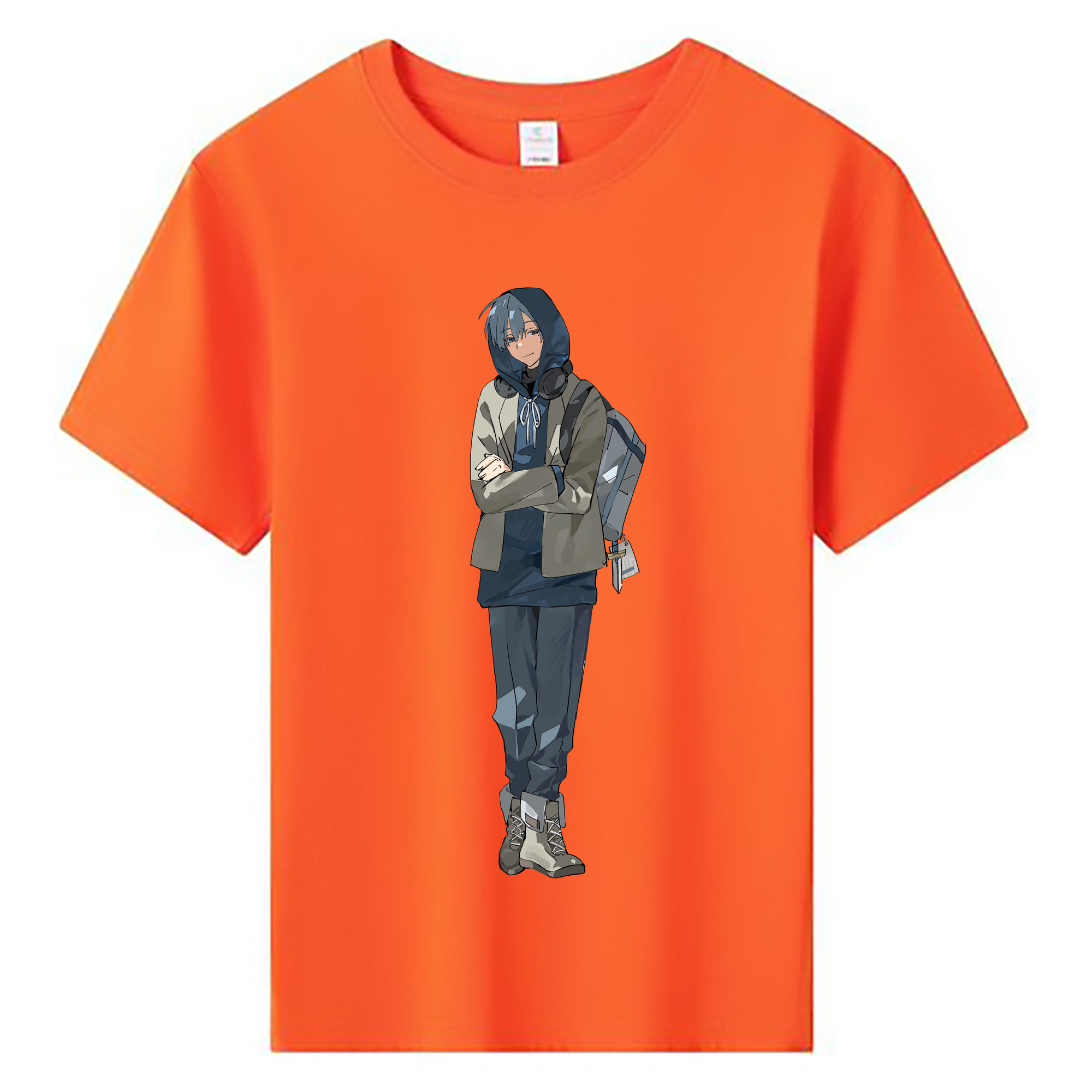 （画像用） 葬送のフリーレン Frieren 綿100％キッズTシャツ（フロントプリント）