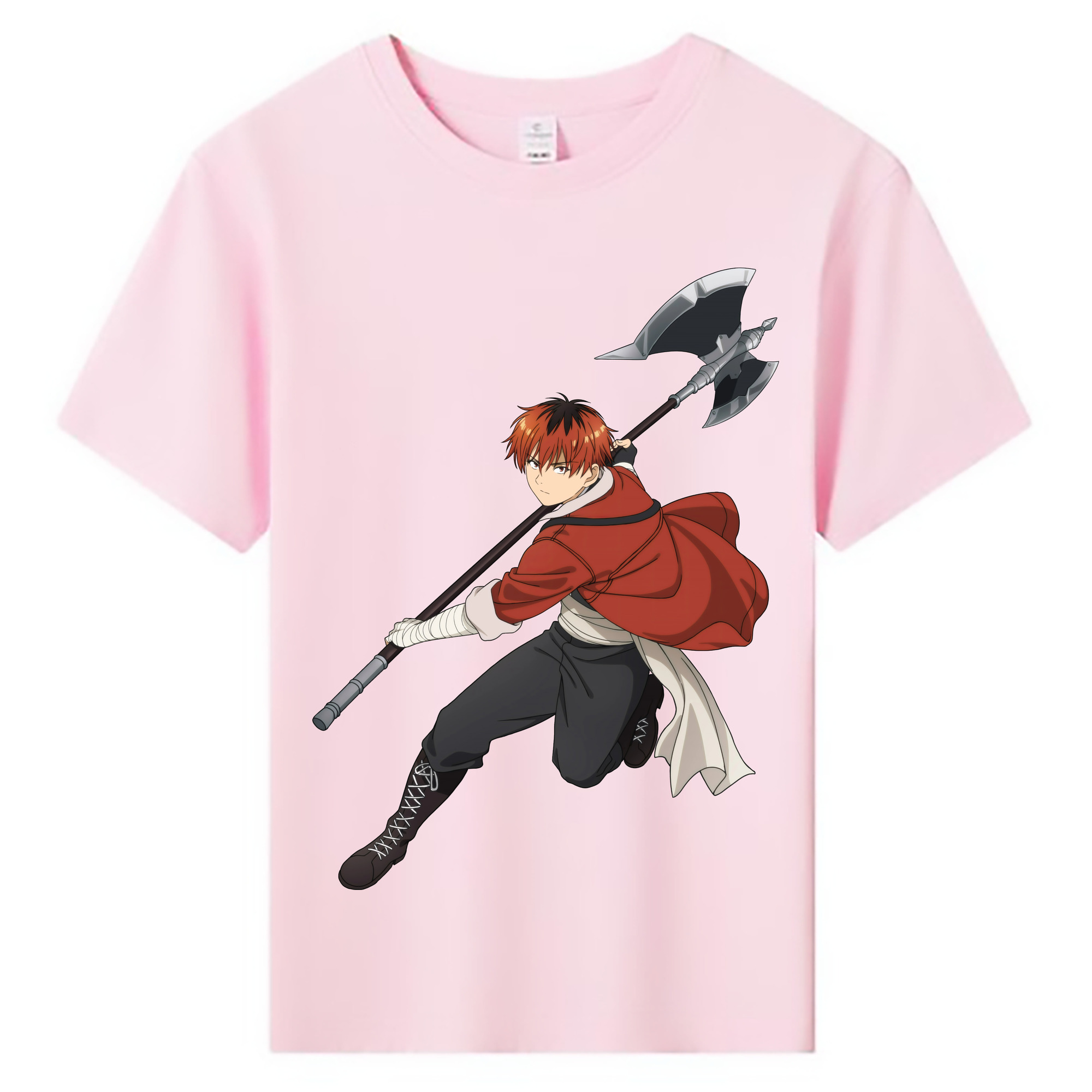 （画像用） 葬送のフリーレン Frieren 綿100％キッズTシャツ（フロントプリント）