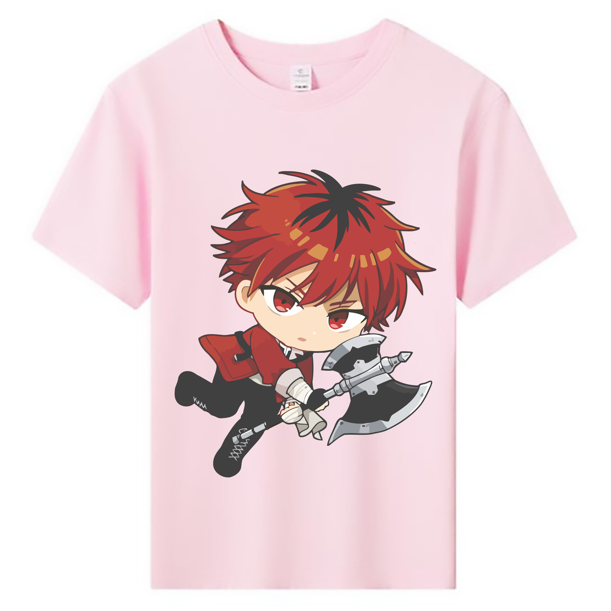 （画像用） 葬送のフリーレン Frieren 綿100％キッズTシャツ（フロントプリント）