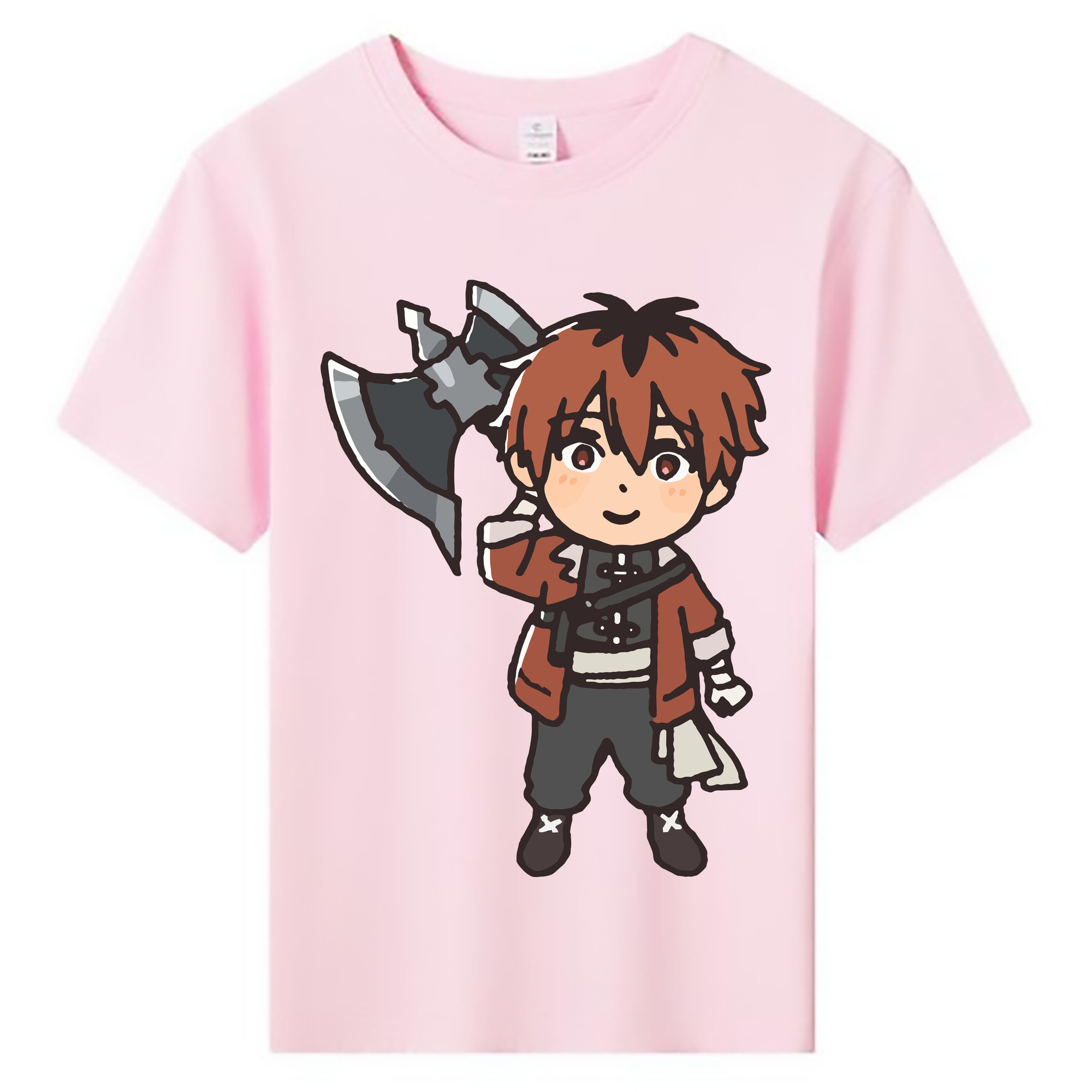 （画像用） 葬送のフリーレン Frieren 綿100％キッズTシャツ（フロントプリント）