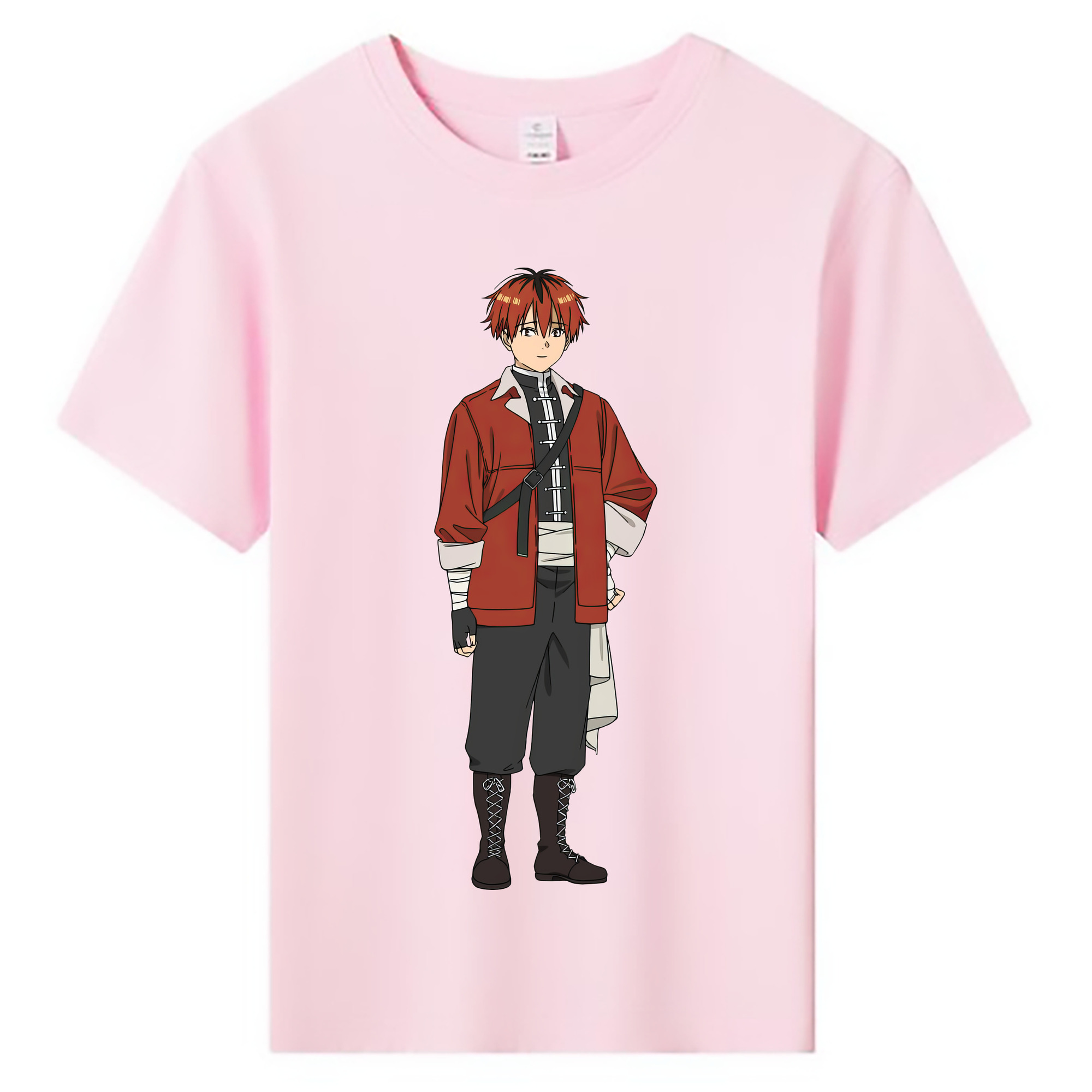 （画像用） 葬送のフリーレン Frieren 綿100％キッズTシャツ（フロントプリント）