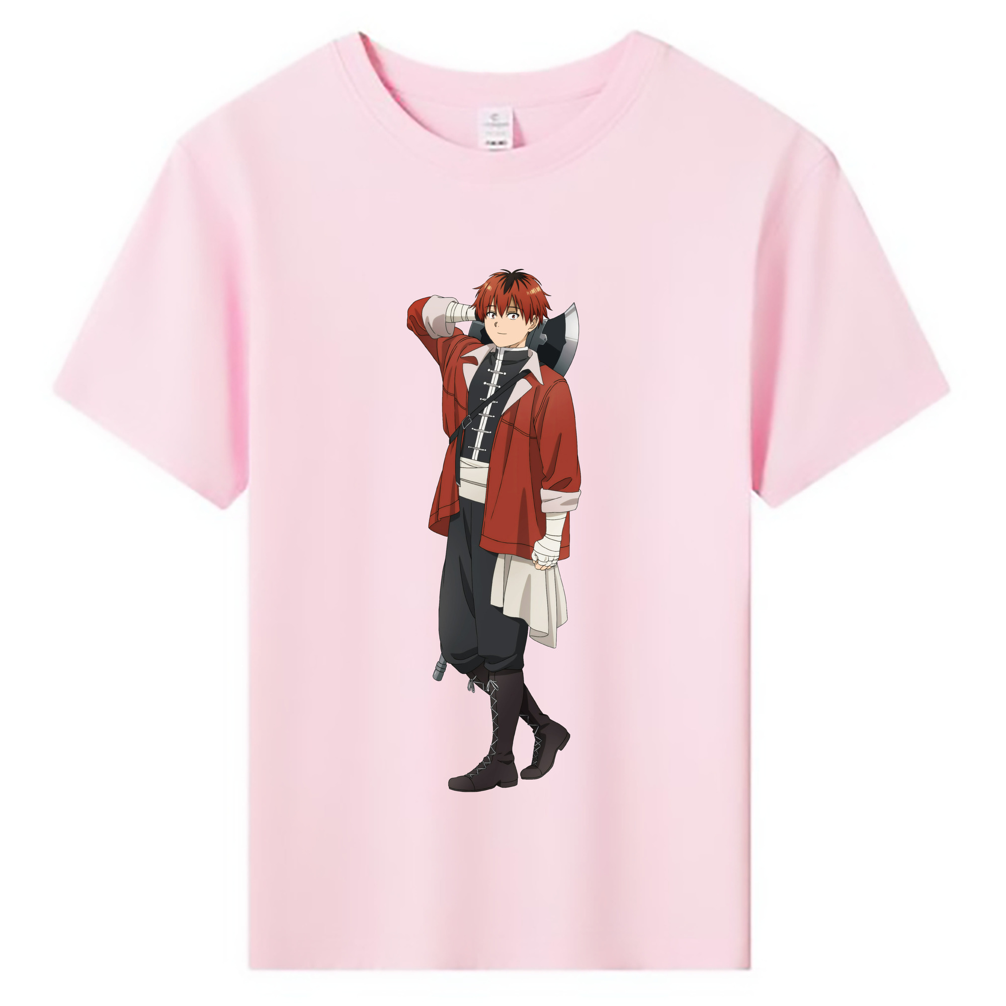 （画像用） 葬送のフリーレン Frieren 綿100％キッズTシャツ（フロントプリント）