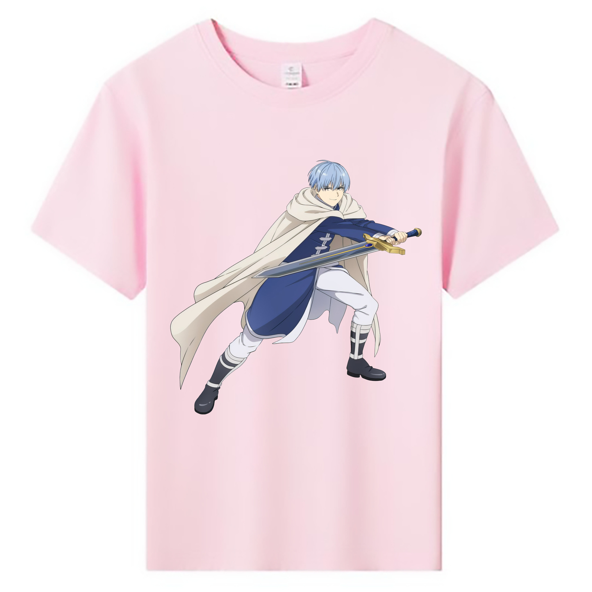 （画像用） 葬送のフリーレン Frieren 綿100％キッズTシャツ（フロントプリント）