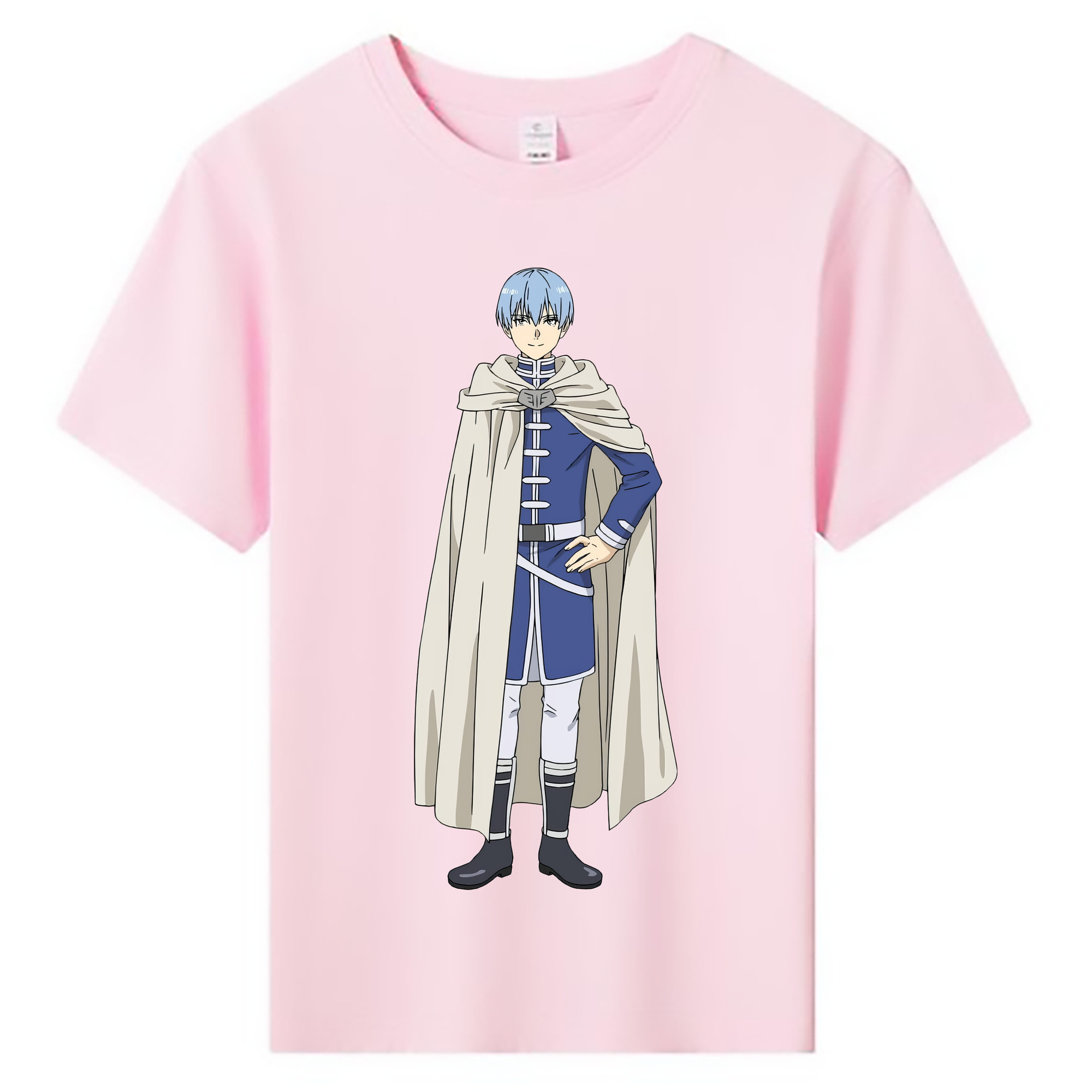 （画像用） 葬送のフリーレン Frieren 綿100％キッズTシャツ（フロントプリント）
