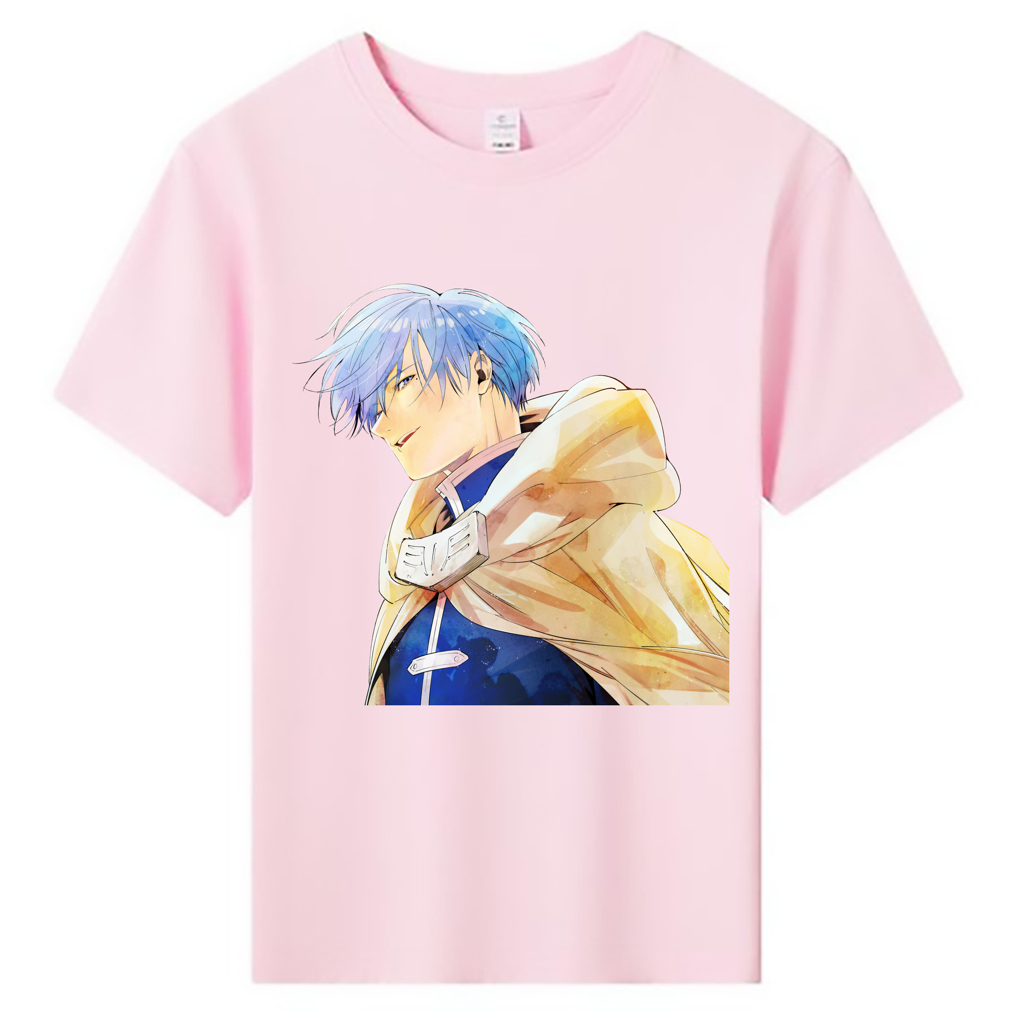 （画像用） 葬送のフリーレン Frieren 綿100％キッズTシャツ（フロントプリント）