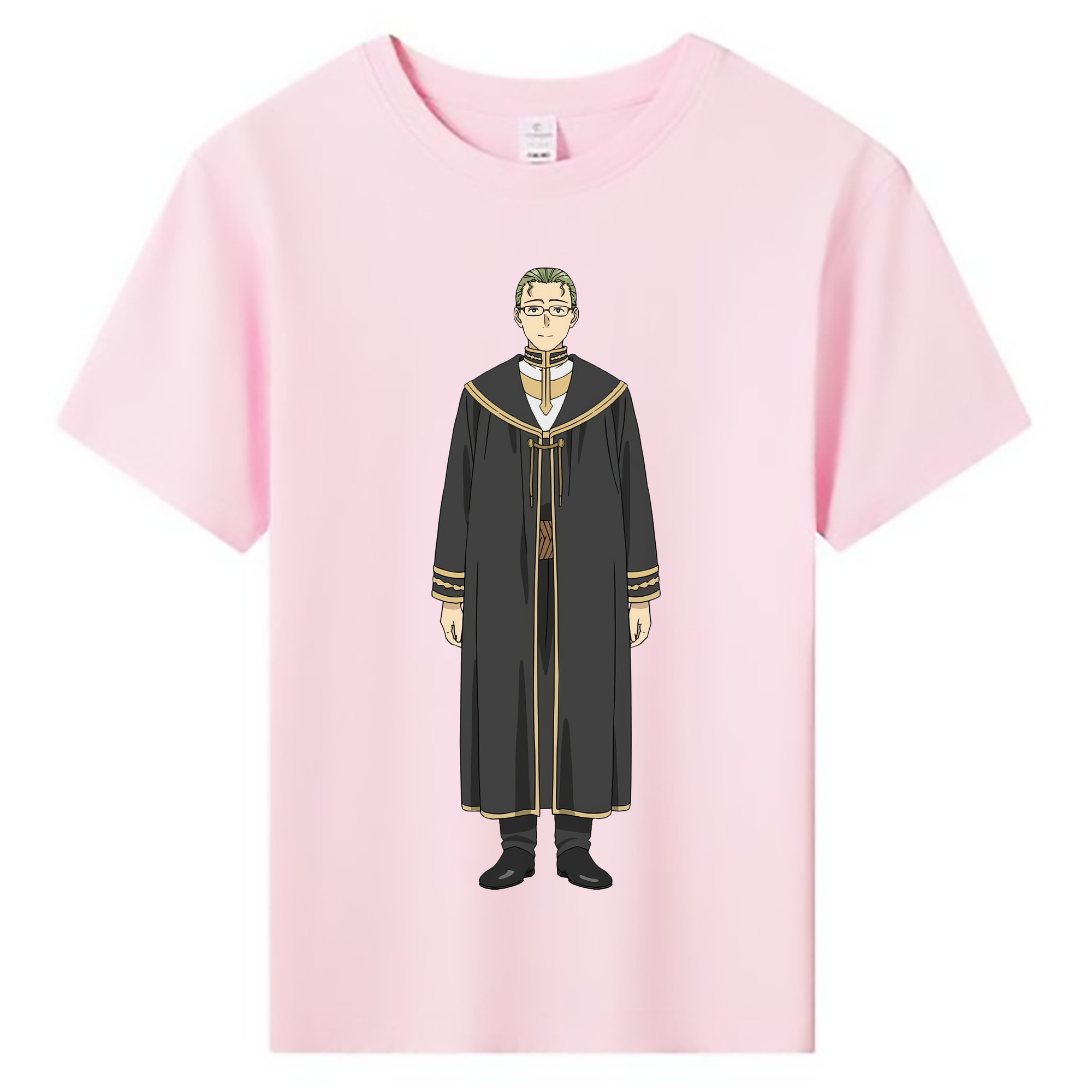 （画像用） 葬送のフリーレン Frieren 綿100％キッズTシャツ（フロントプリント）