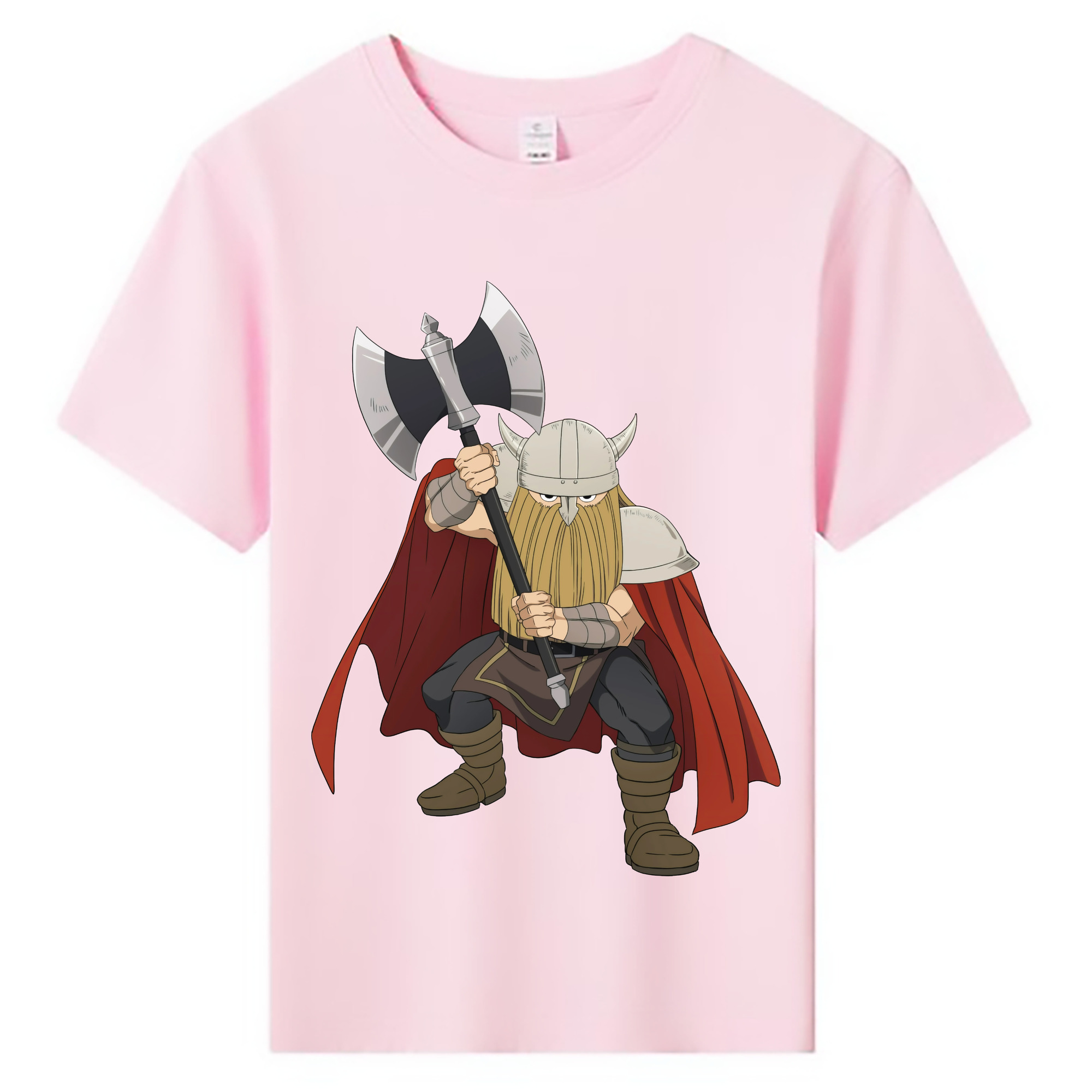 （画像用） 葬送のフリーレン Frieren 綿100％キッズTシャツ（フロントプリント）
