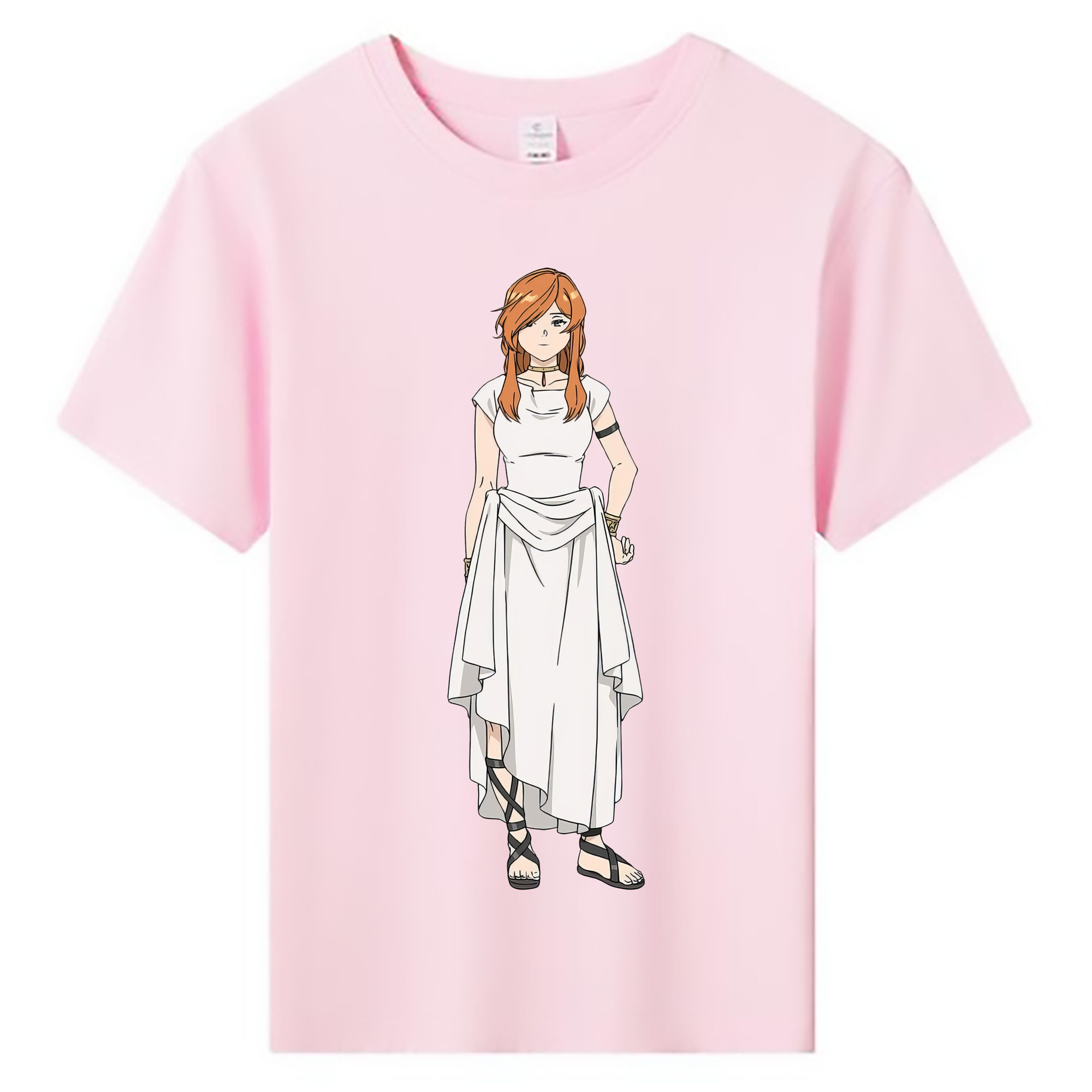 （画像用） 葬送のフリーレン Frieren 綿100％キッズTシャツ（フロントプリント）