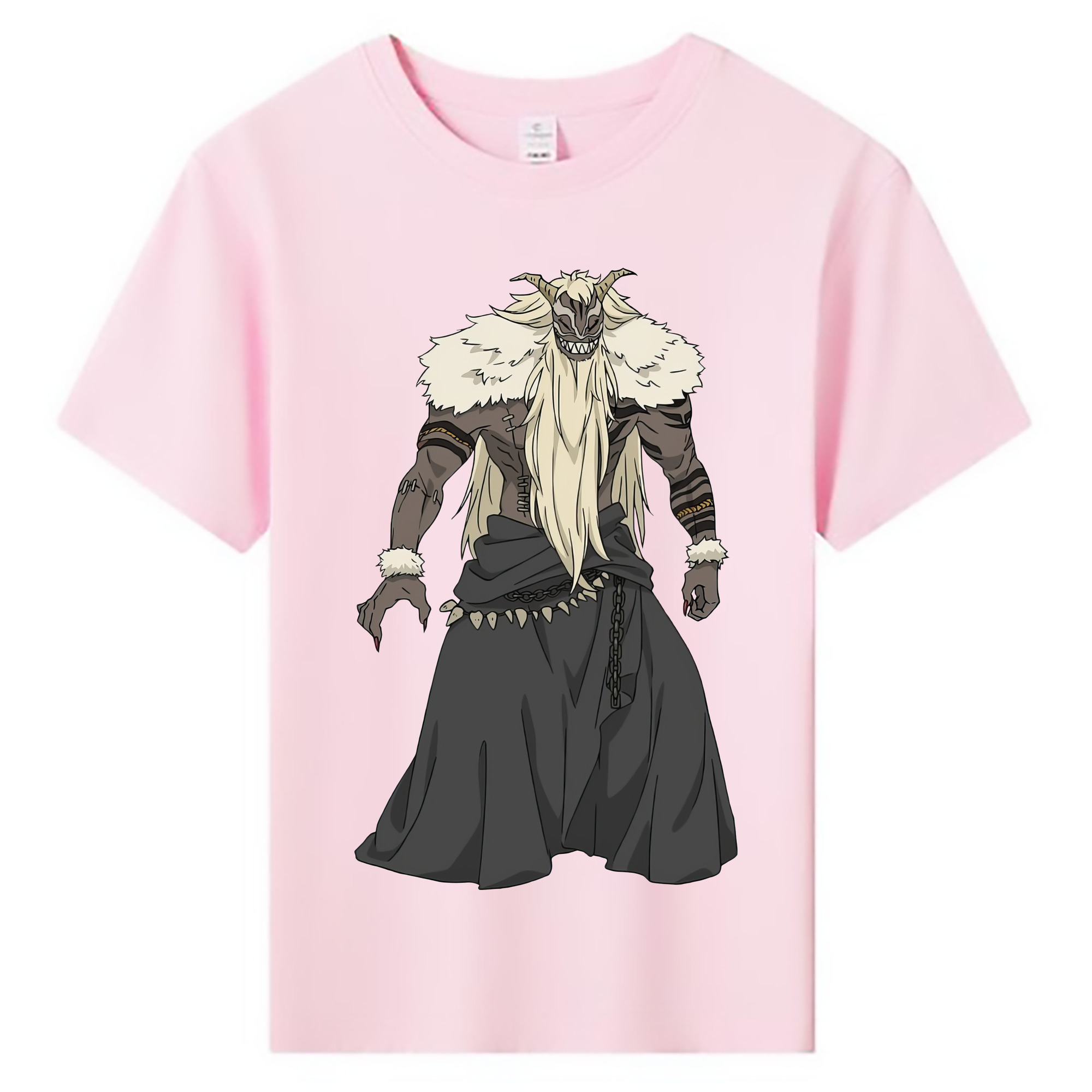 （画像用） 葬送のフリーレン Frieren 綿100％キッズTシャツ（フロントプリント）